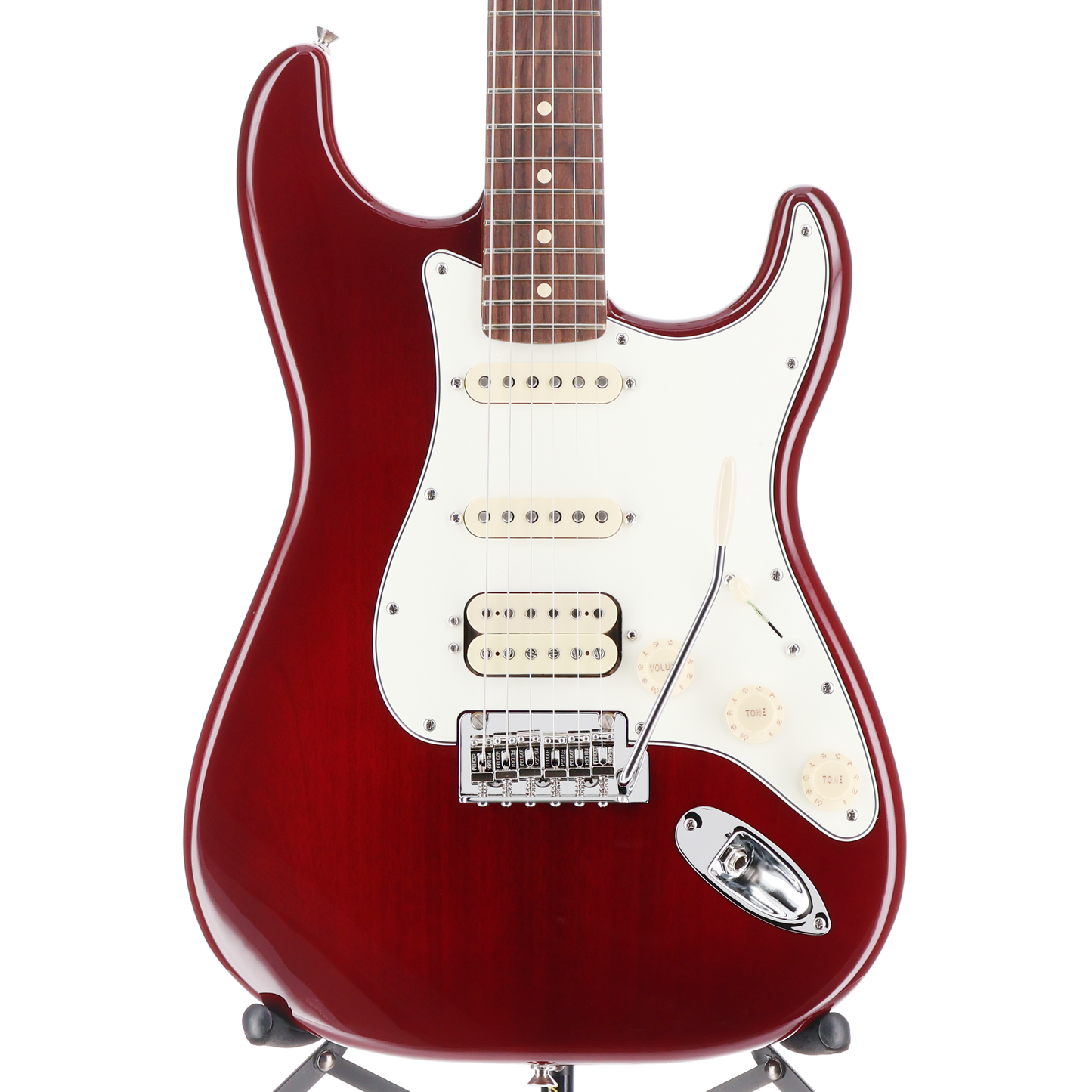 Fender Player II Stratocaster HSS, Rosewood Fingerboard, Transparent Cherry Burst (SR) (20897)