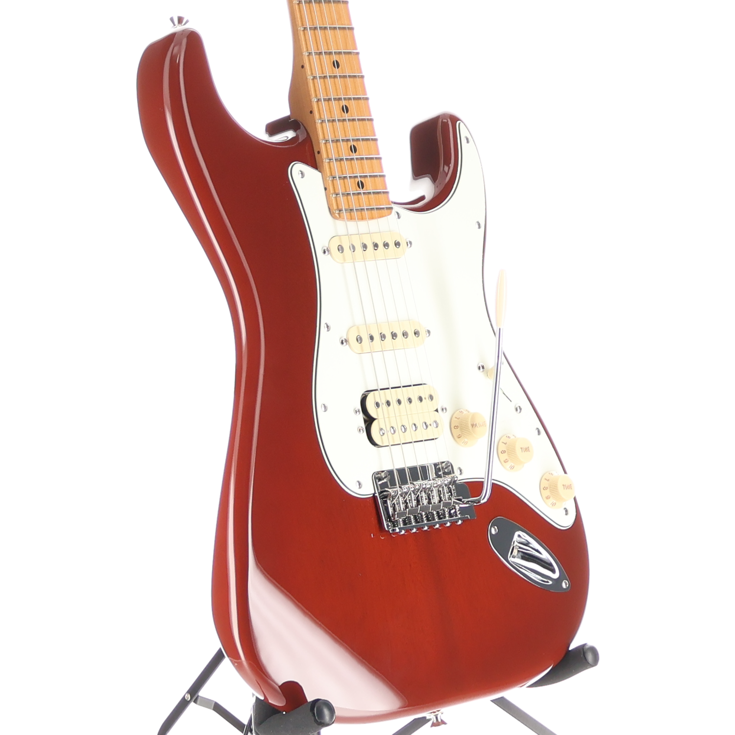 Fender Player II Stratocaster HSS, Transparent Mocha Burst, Professional Setup (I13) (02407)
