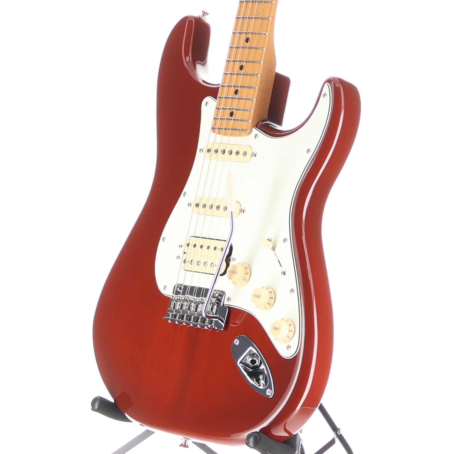 Fender Player II Stratocaster HSS, Transparent Mocha Burst, Professional Setup (I13) (02407)