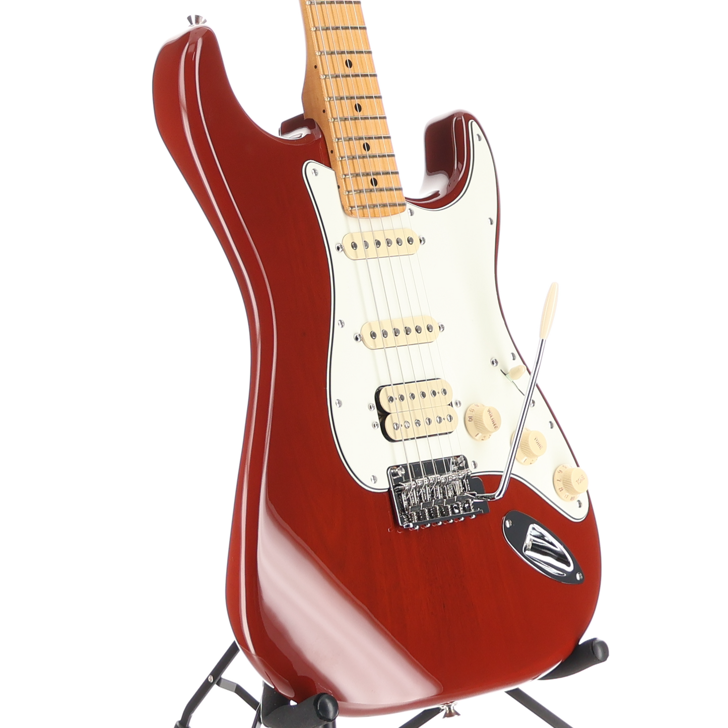 Fender Player II Stratocaster HSS, Transparent Mocha Burst, Professional Setup (Q3) (41450)