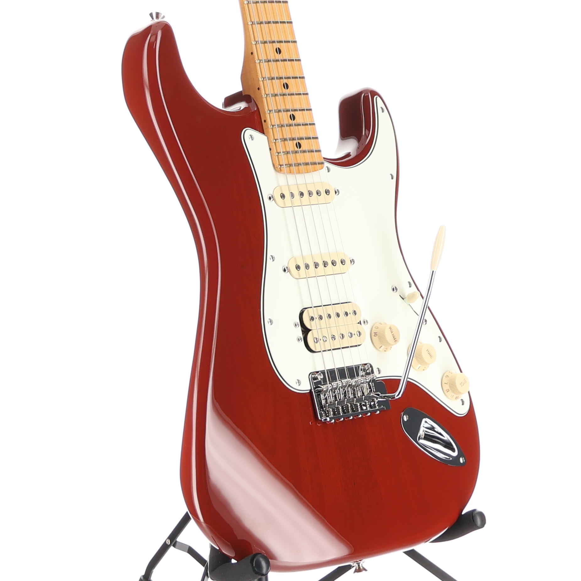 Fender Player II Stratocaster HSS, Transparent Mocha Burst, Professional Setup (Q3) (41450)