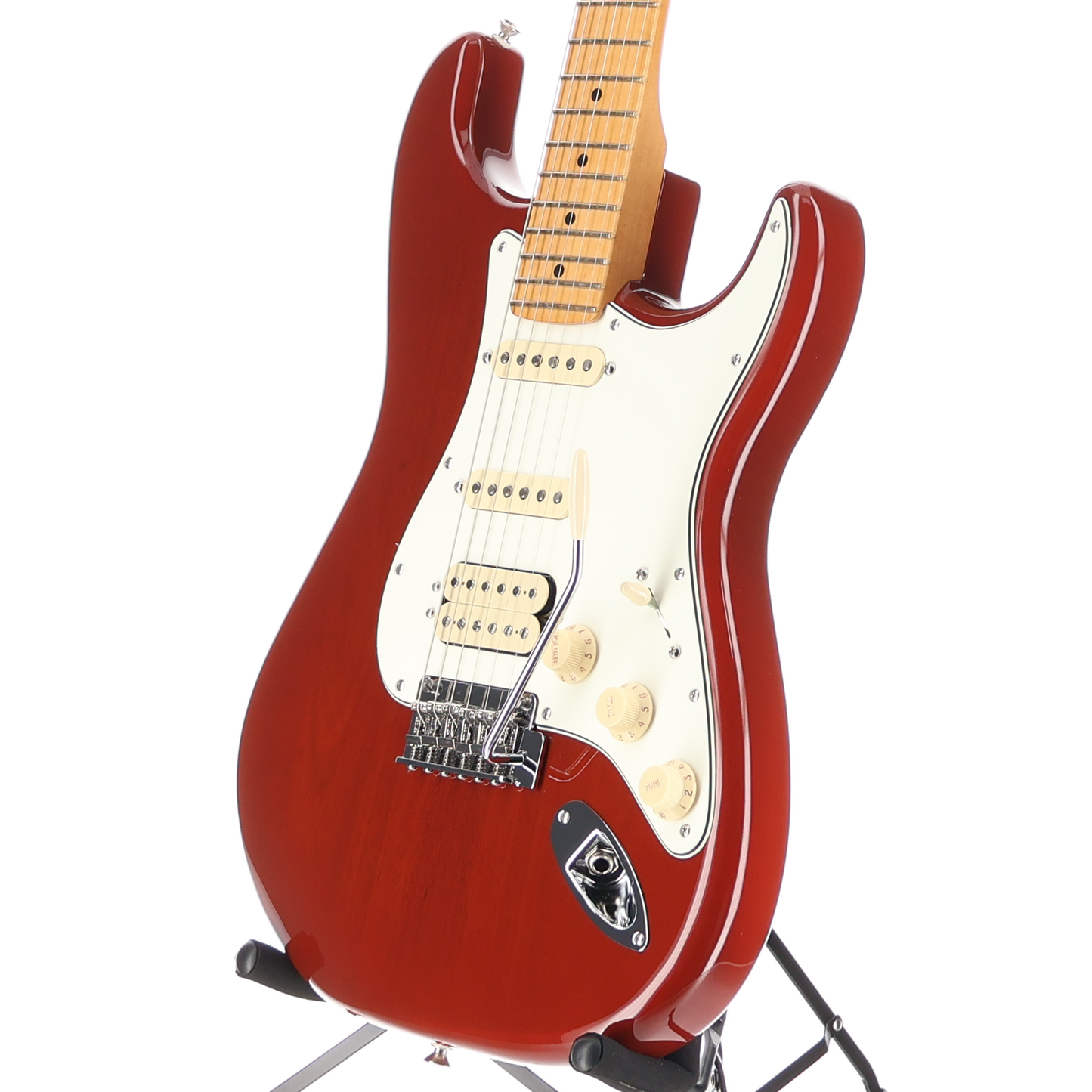 Fender Player II Stratocaster HSS, Transparent Mocha Burst, Professional Setup (Q3) (41450)