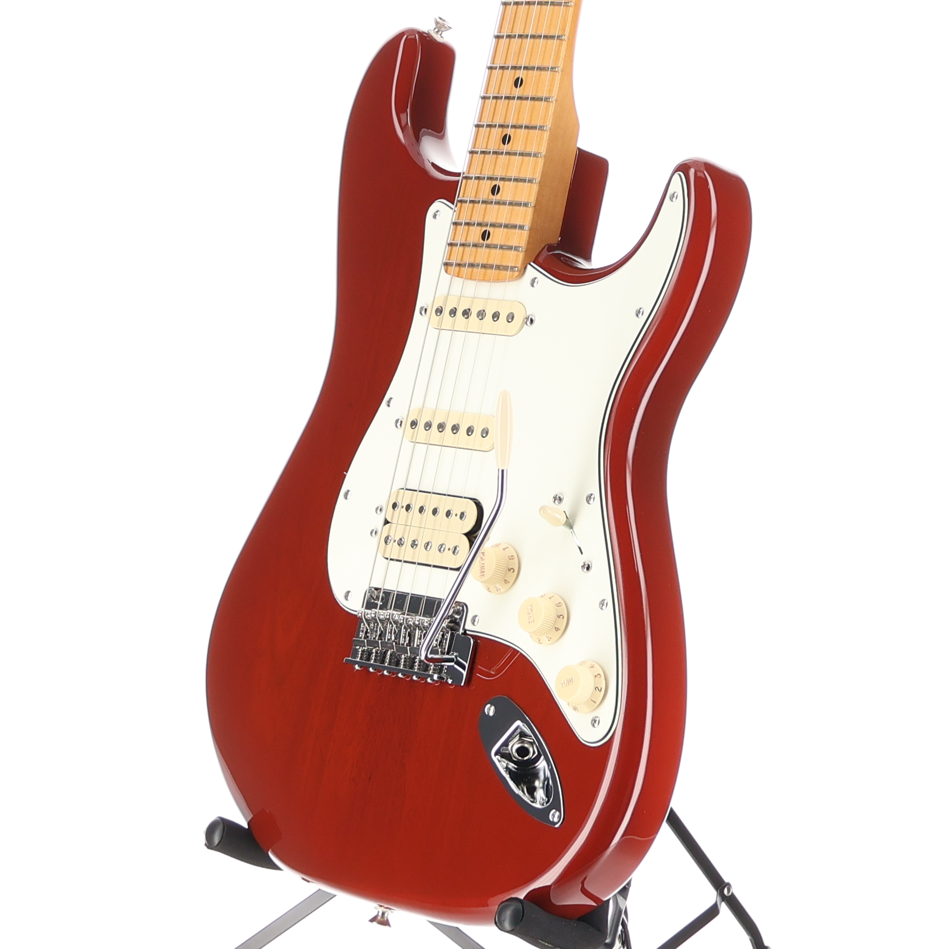 Fender Player II Stratocaster HSS, Transparent Mocha Burst, Professional Setup (Q3) (41450)