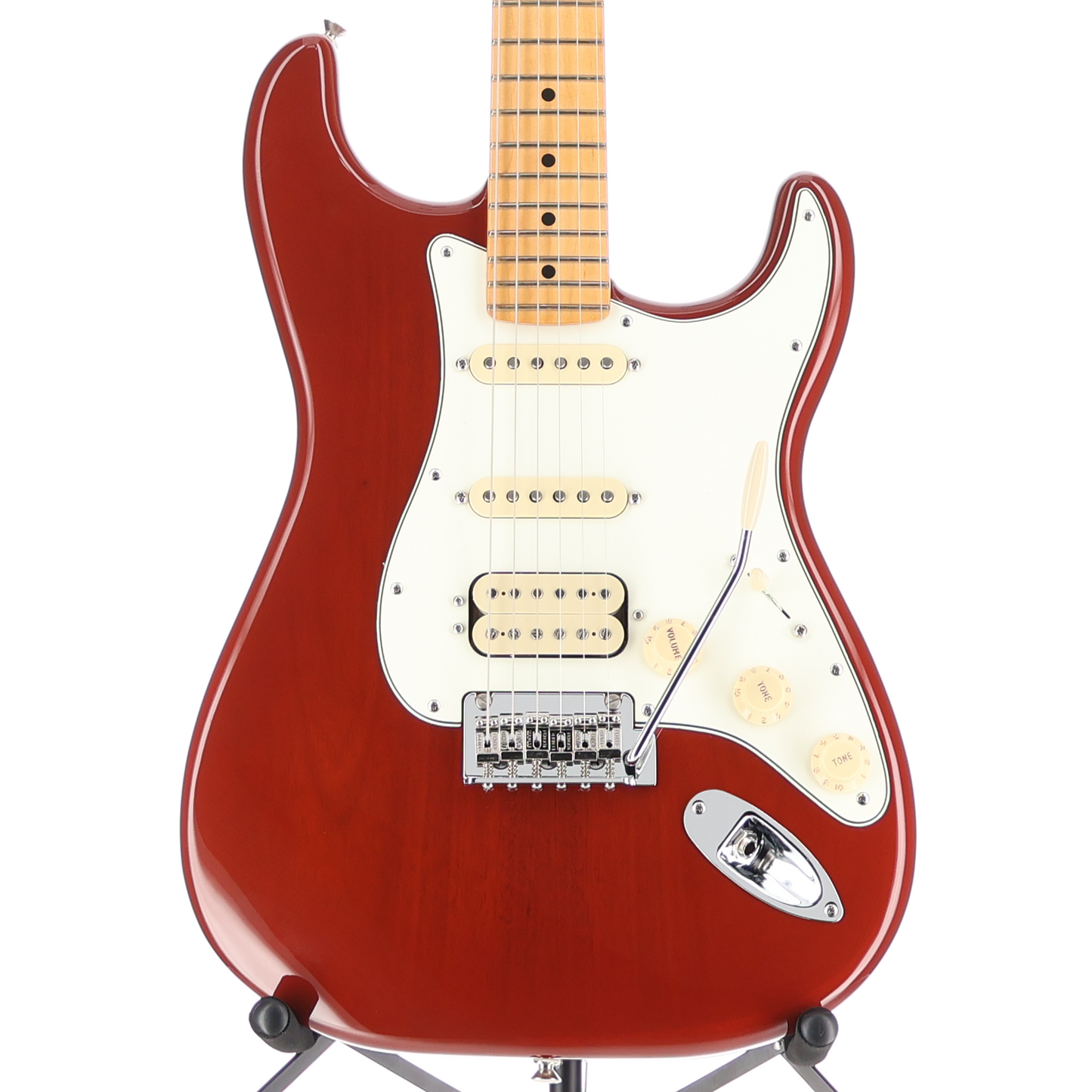 Fender Player II Stratocaster HSS, Transparent Mocha Burst, Professional Setup (Q3) (41450)
