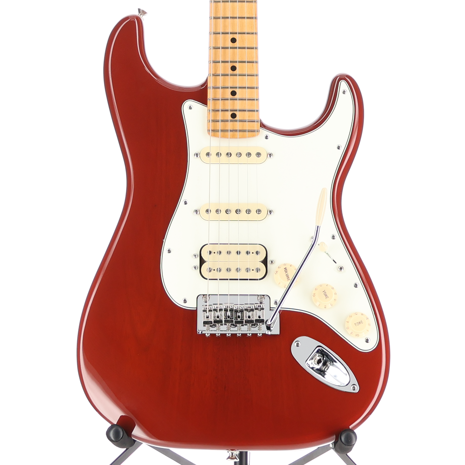 Fender Player II Stratocaster HSS, Transparent Mocha Burst, Professional Setup (Q3) (41450)