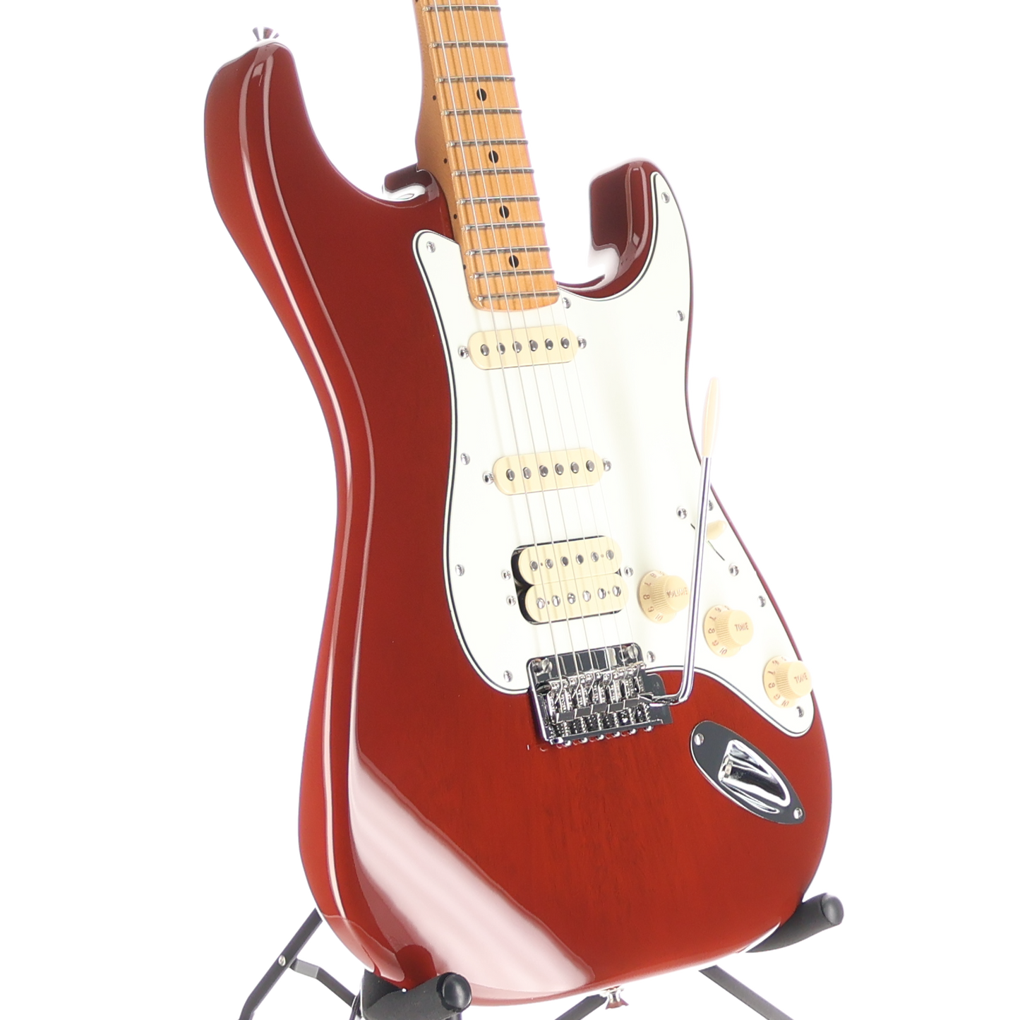 Fender Player II Stratocaster HSS, Transparent Mocha Burst, Stage Ready (M4) (01270)