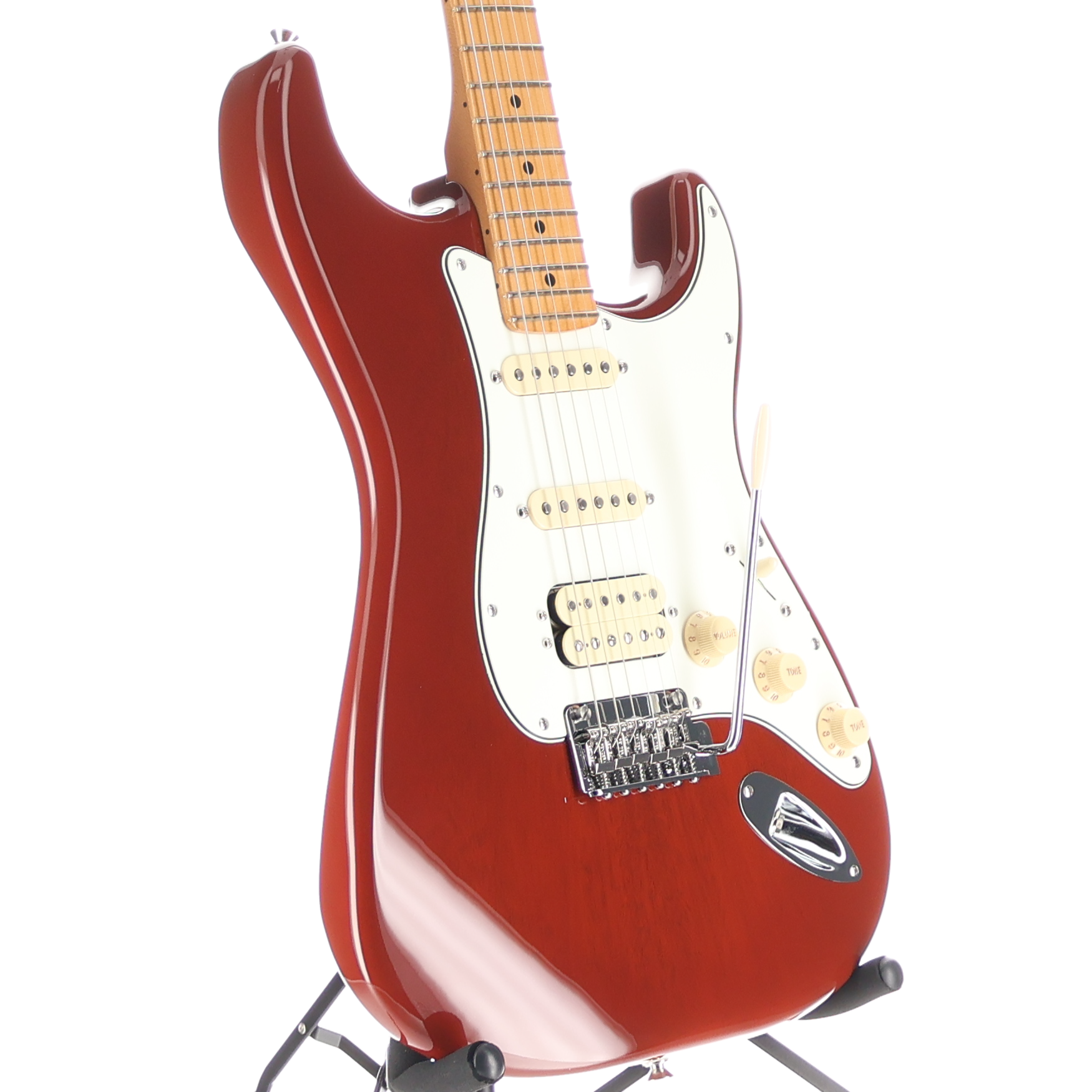 Fender Player II Stratocaster HSS, Transparent Mocha Burst, Stage Ready (M4) (01270)
