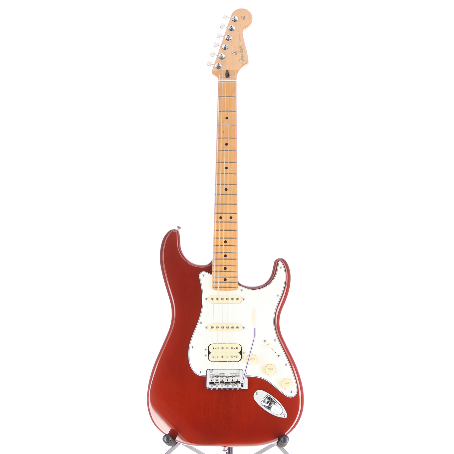 Fender Player II Stratocaster HSS, Transparent Mocha Burst, Stage Ready (M4) (01270)