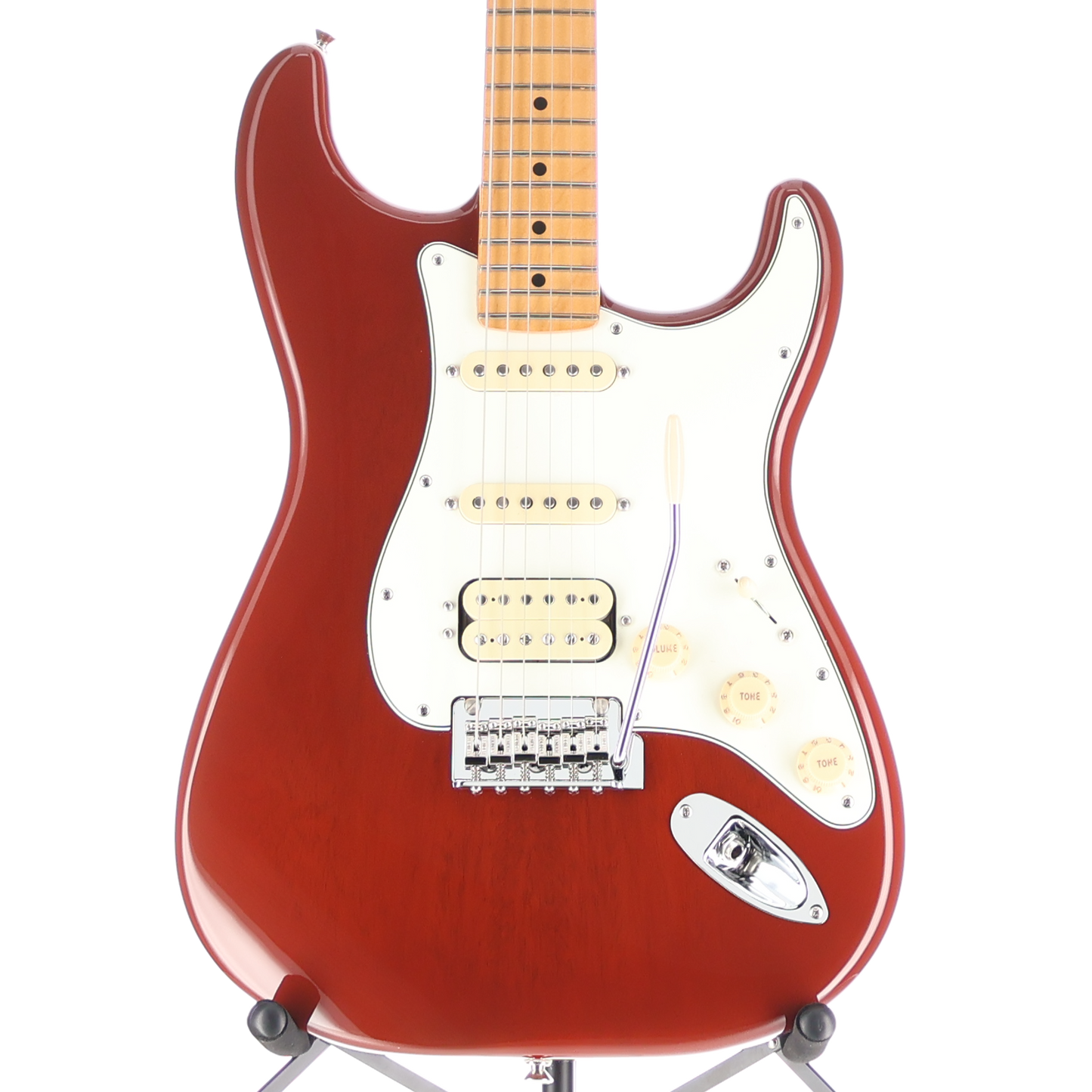 Fender Player II Stratocaster HSS, Transparent Mocha Burst, Stage Ready (M4) (01270)