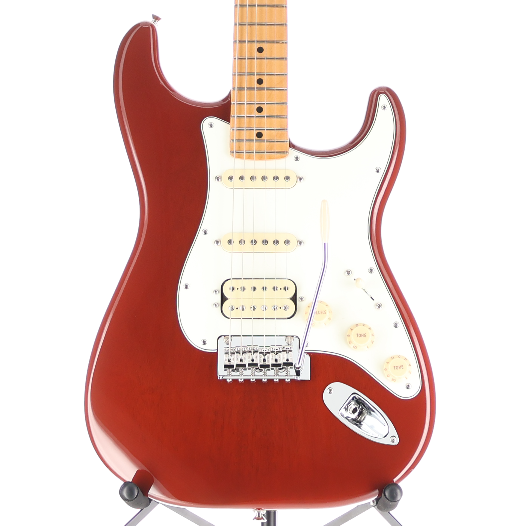 Fender Player II Stratocaster HSS, Transparent Mocha Burst, Stage Ready (M4) (01270)