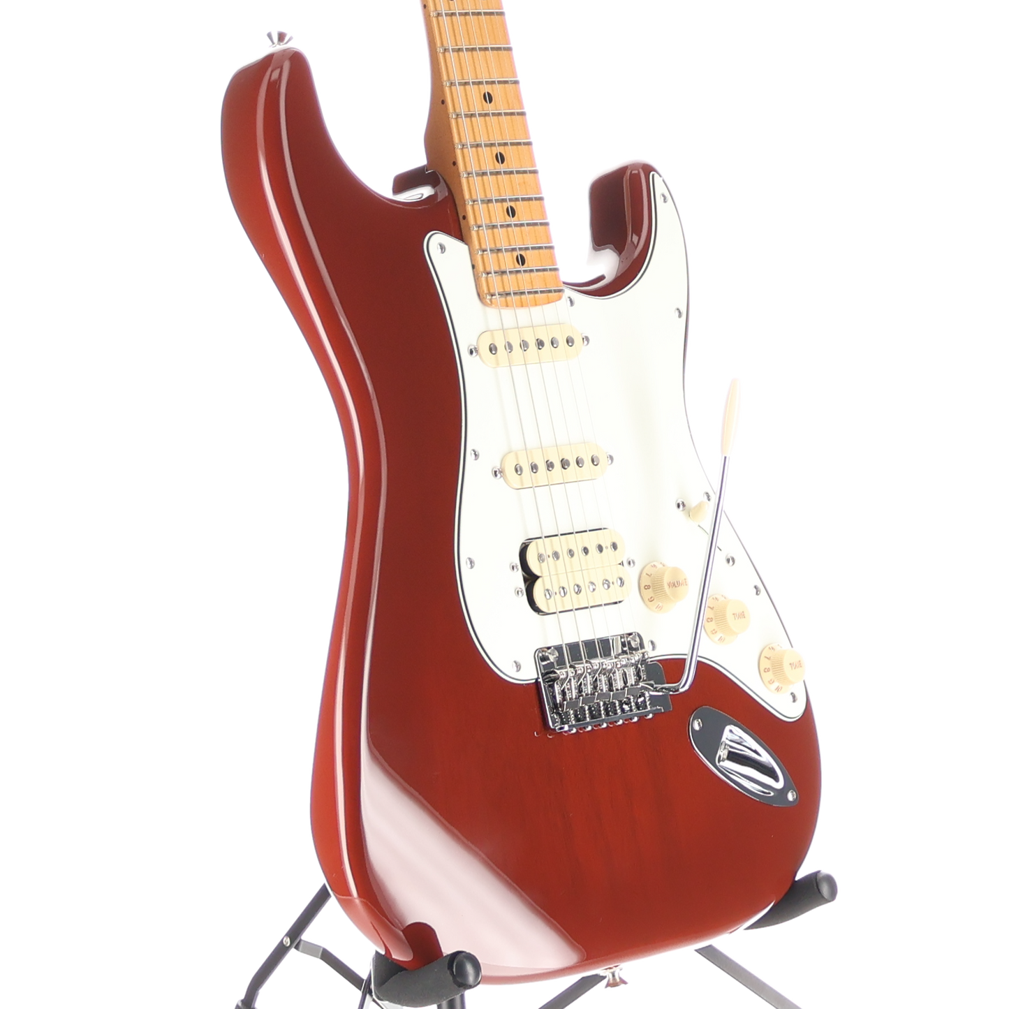 Fender Player II Stratocaster HSS, Transparent Mocha Burst, Stage Ready (M5) (11103)
