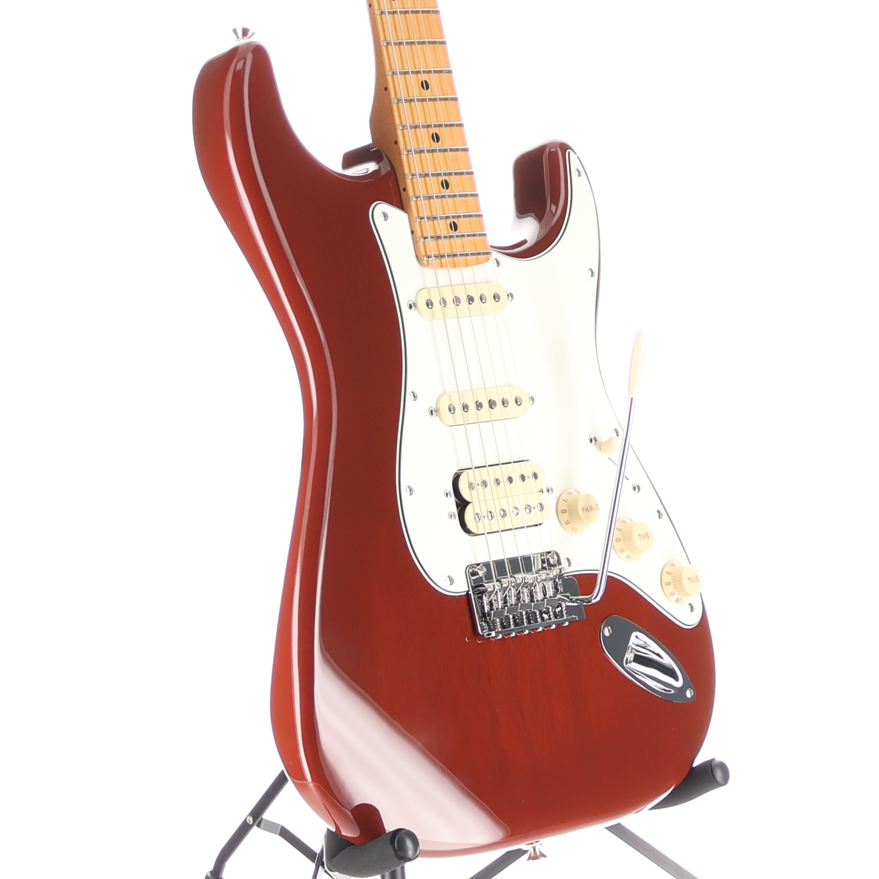 Fender Player II Stratocaster HSS, Transparent Mocha Burst, Stage Ready (M5) (11103)