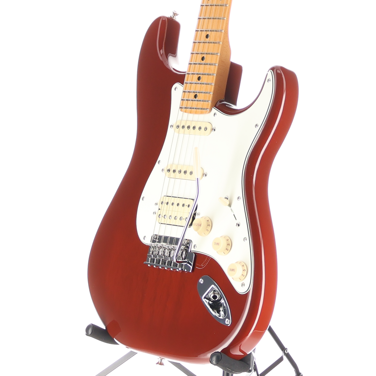 Fender Player II Stratocaster HSS, Transparent Mocha Burst, Stage Ready (M5) (11103)
