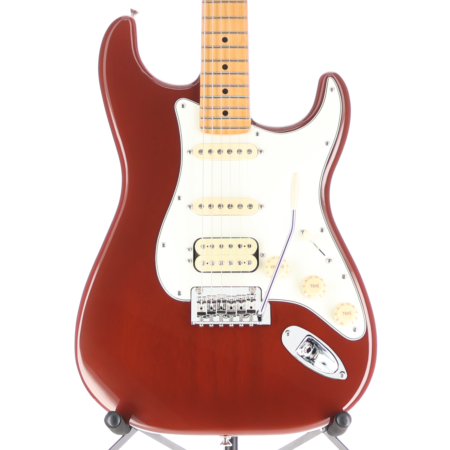 Fender Player II Stratocaster HSS, Transparent Mocha Burst, Stage Ready (M5) (11103)
