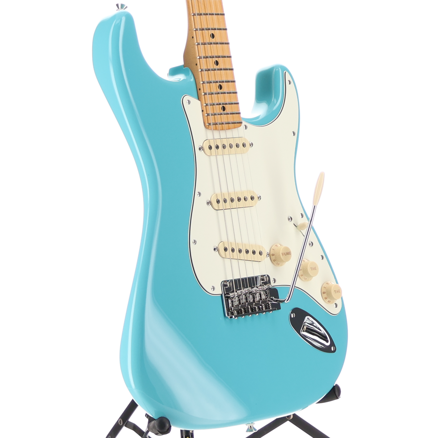 Fender Player II Stratocaster, Maple Fingerboard, Aquatone Blue (I6) (64440)