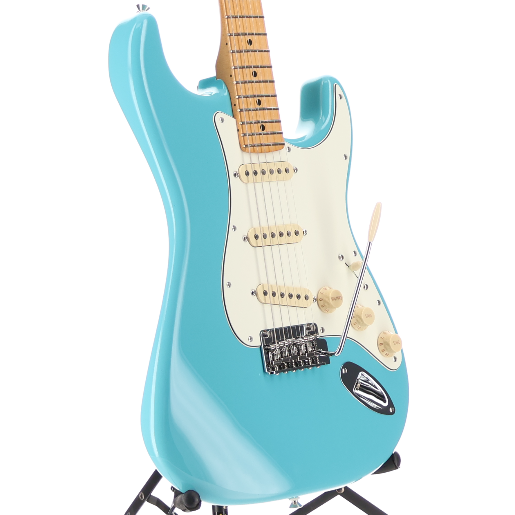 Fender Player II Stratocaster, Maple Fingerboard, Aquatone Blue (I6) (64440)