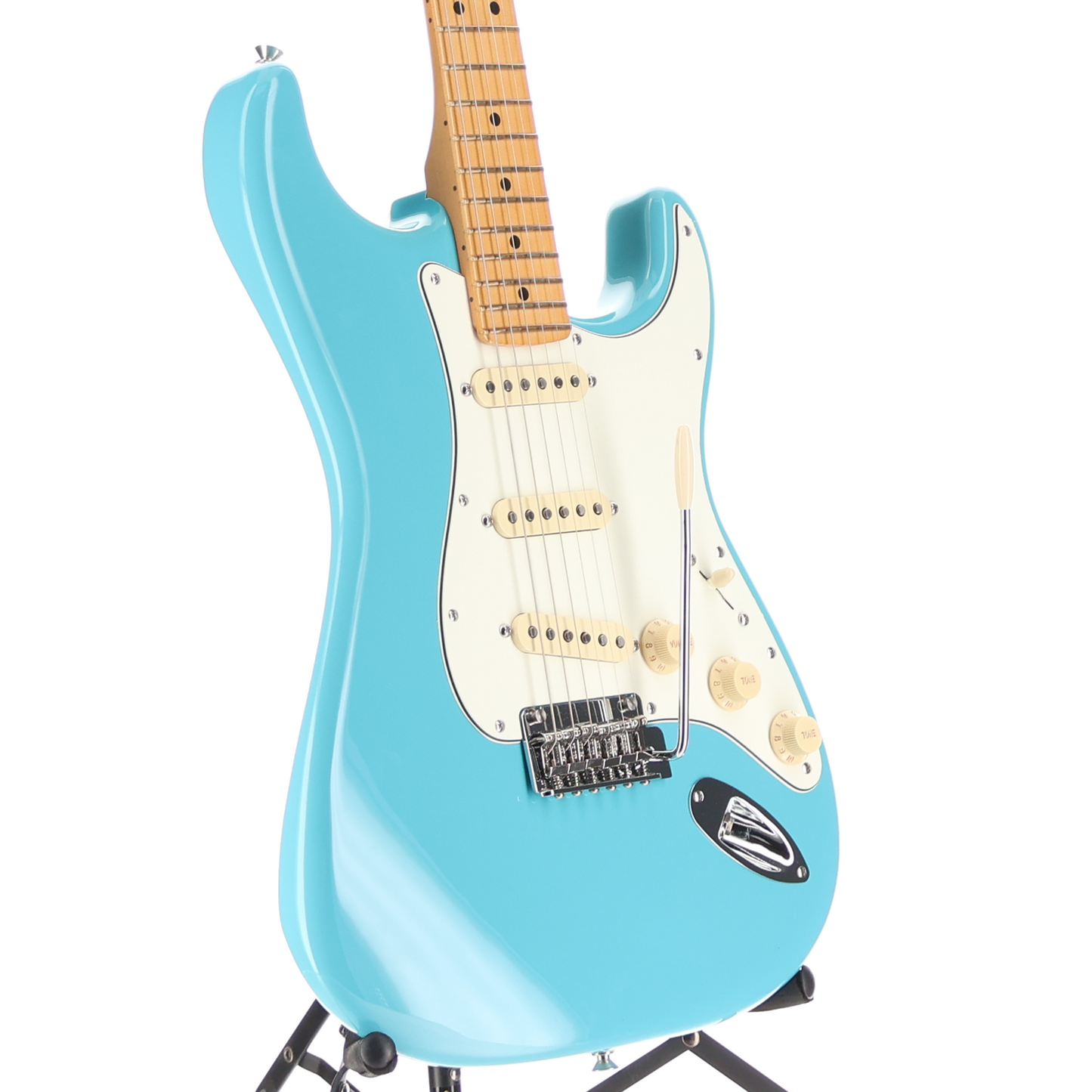 Fender Player II Stratocaster, Maple Fingerboard, Aquatone Blue (R2) (46785)