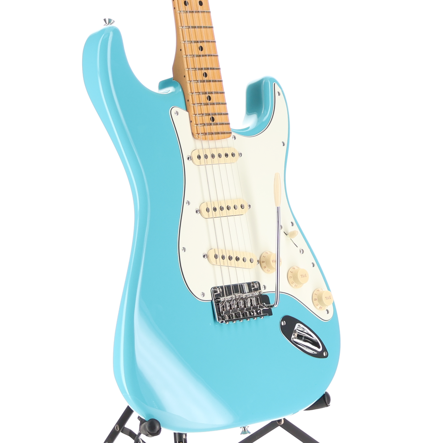 Fender Player II Stratocaster, Maple Fingerboard, Aquatone Blue (R2) (46785)