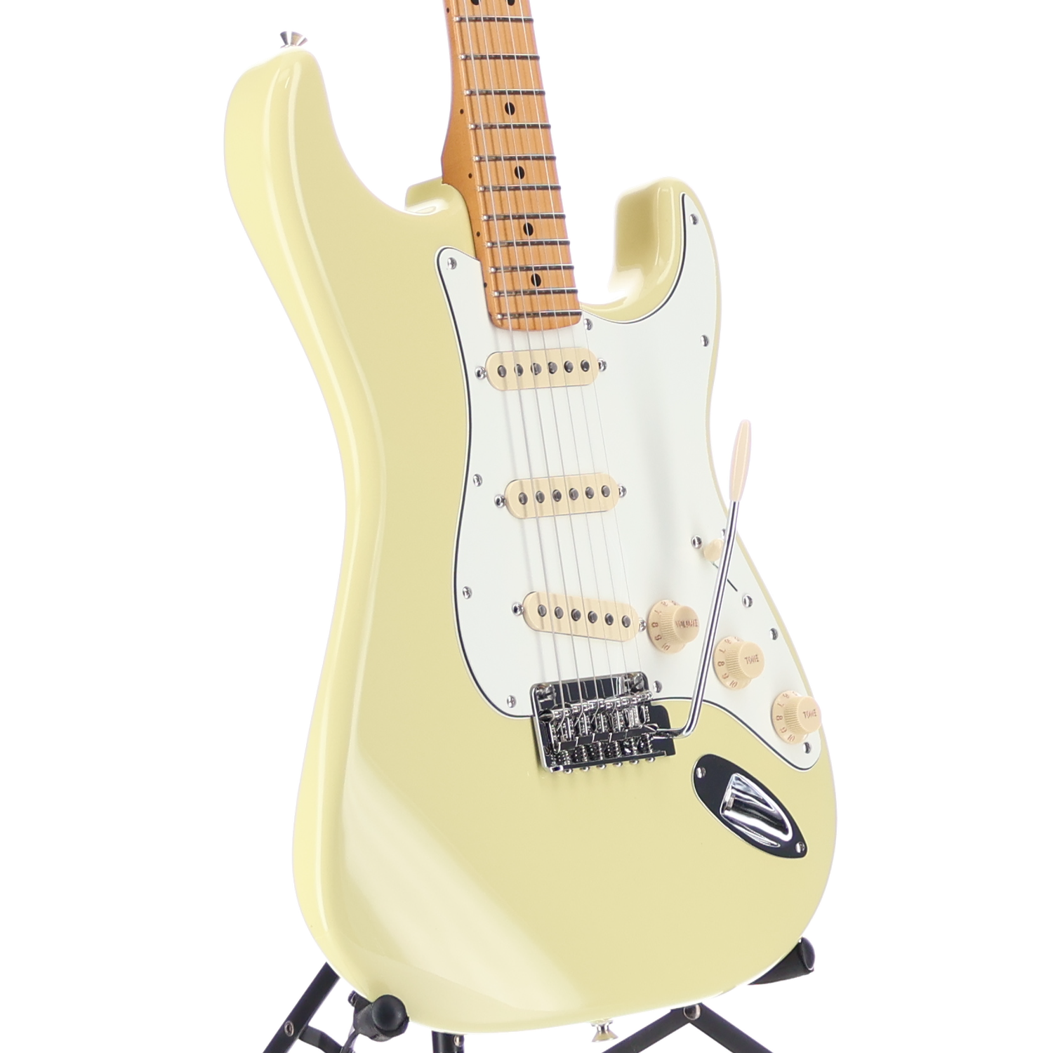 Fender Player II Stratocaster, Maple Fingerboard, Hialeah Yellow (Q10) (54469)