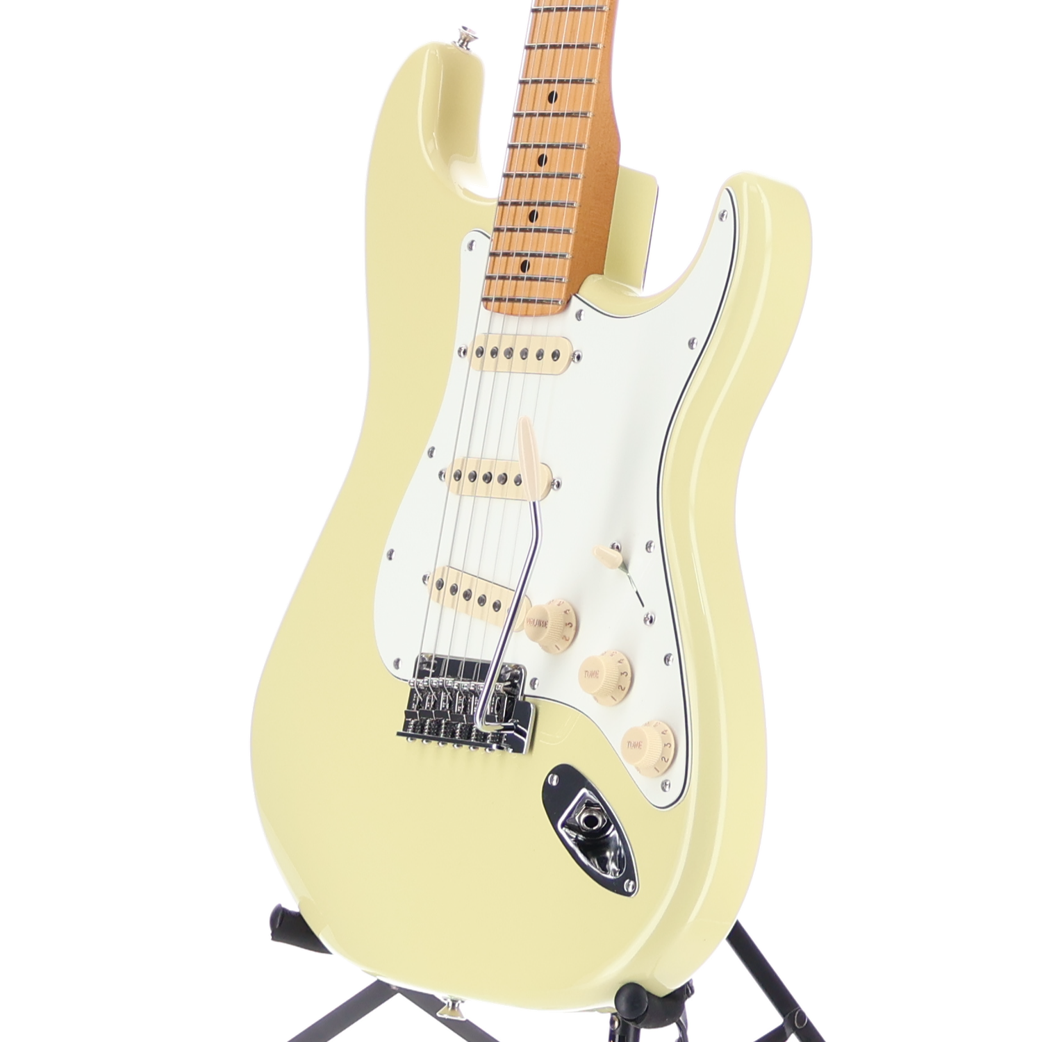 Fender Player II Stratocaster, Maple Fingerboard, Hialeah Yellow (Q10) (54469)
