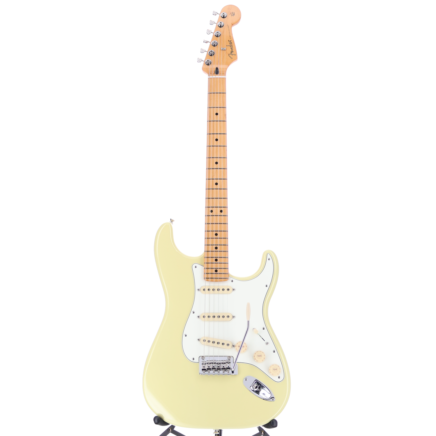 Fender Player II Stratocaster, Maple Fingerboard, Hialeah Yellow (Q10) (54469)