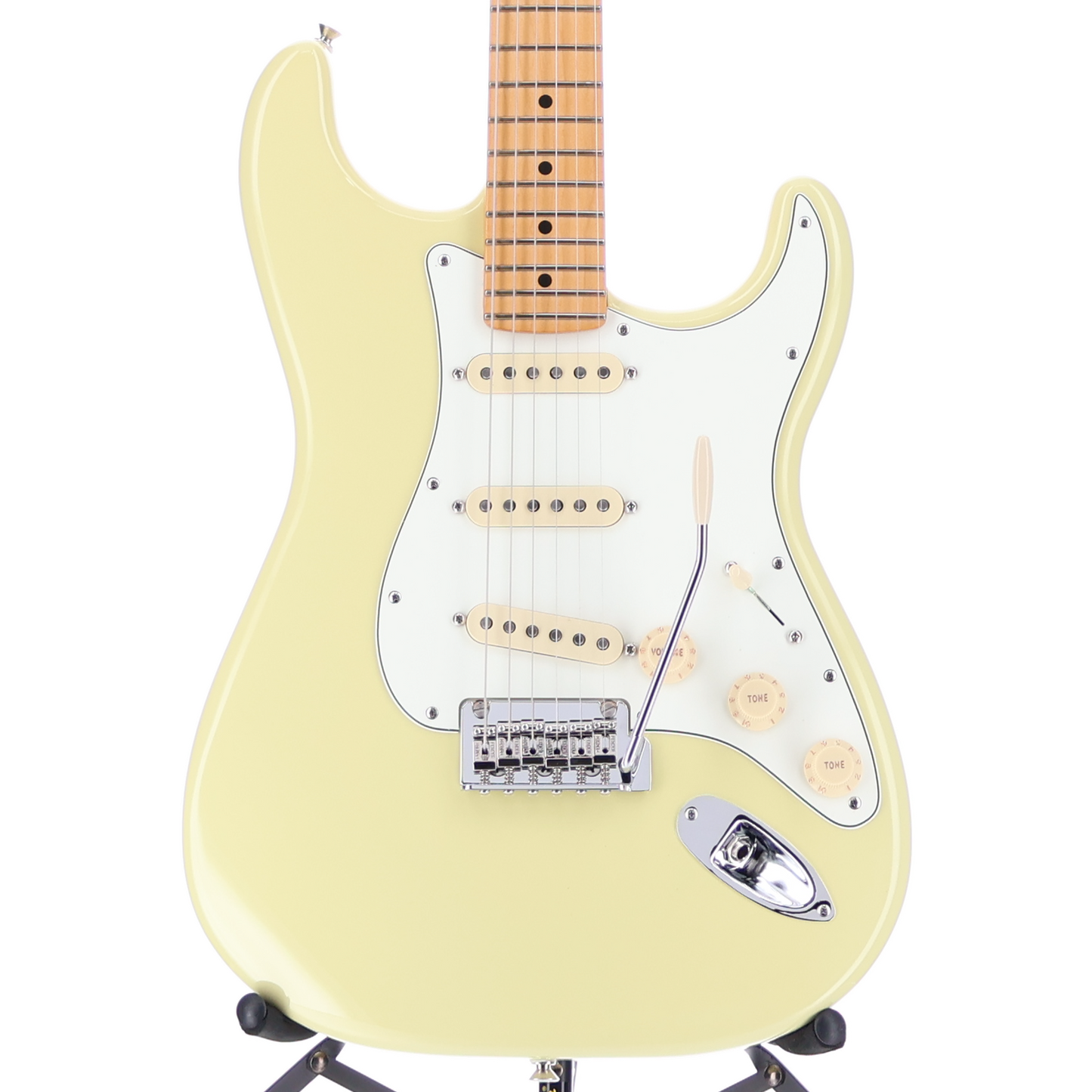 Fender Player II Stratocaster, Maple Fingerboard, Hialeah Yellow (Q10) (54469)