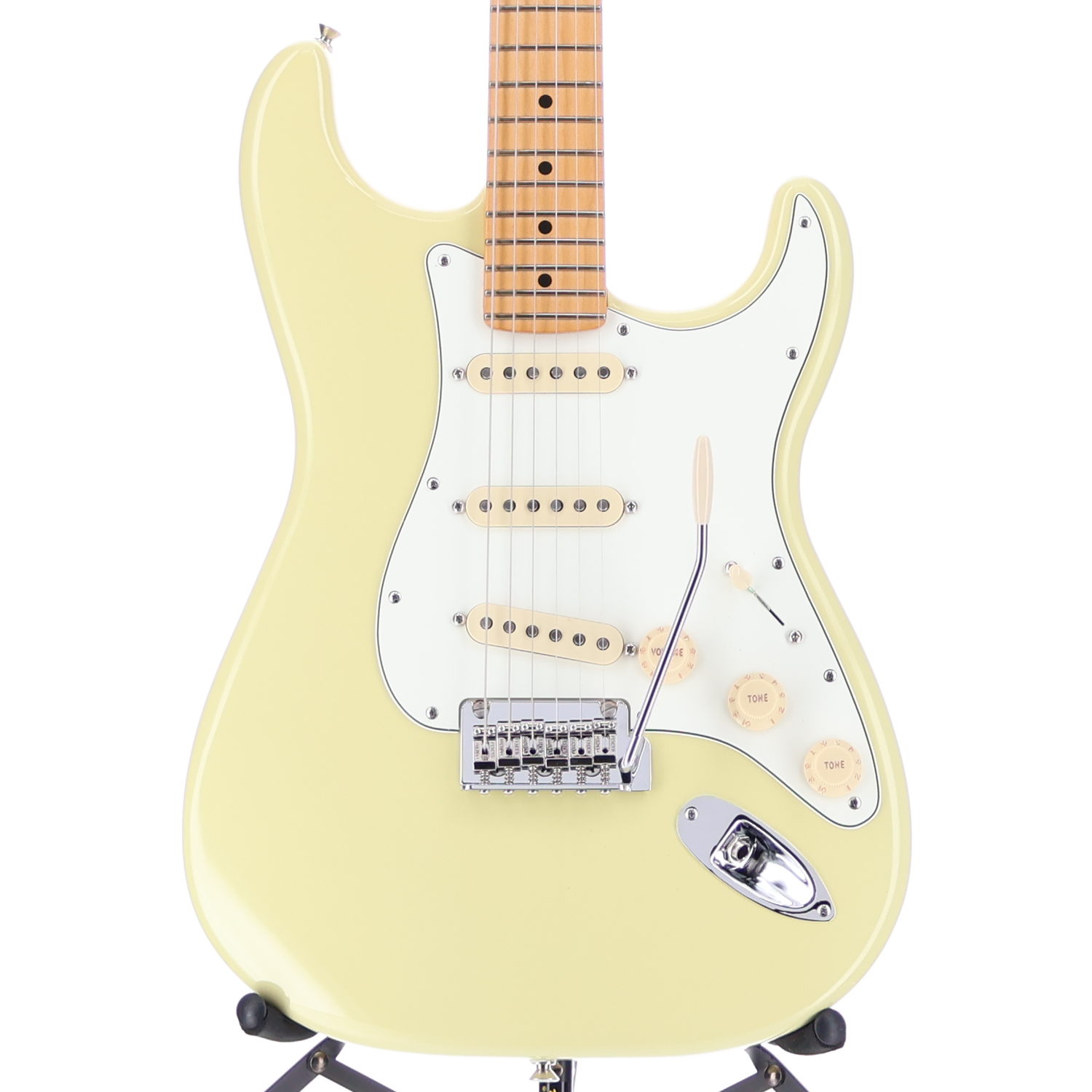 Fender Player II Stratocaster, Maple Fingerboard, Hialeah Yellow (Q10) (54469)