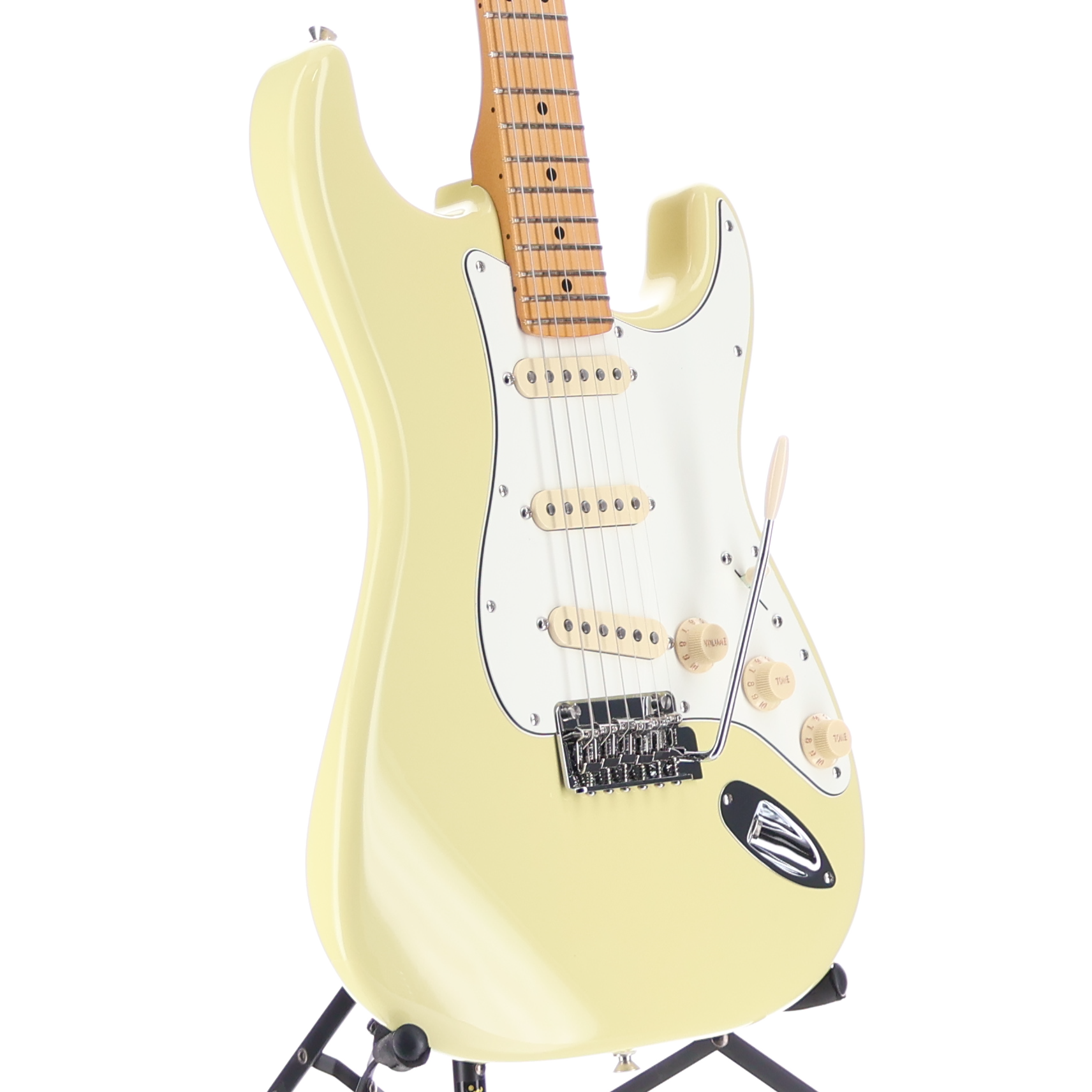 Fender Player II Stratocaster, Maple Fingerboard, Hialeah Yellow (U4) (49584)