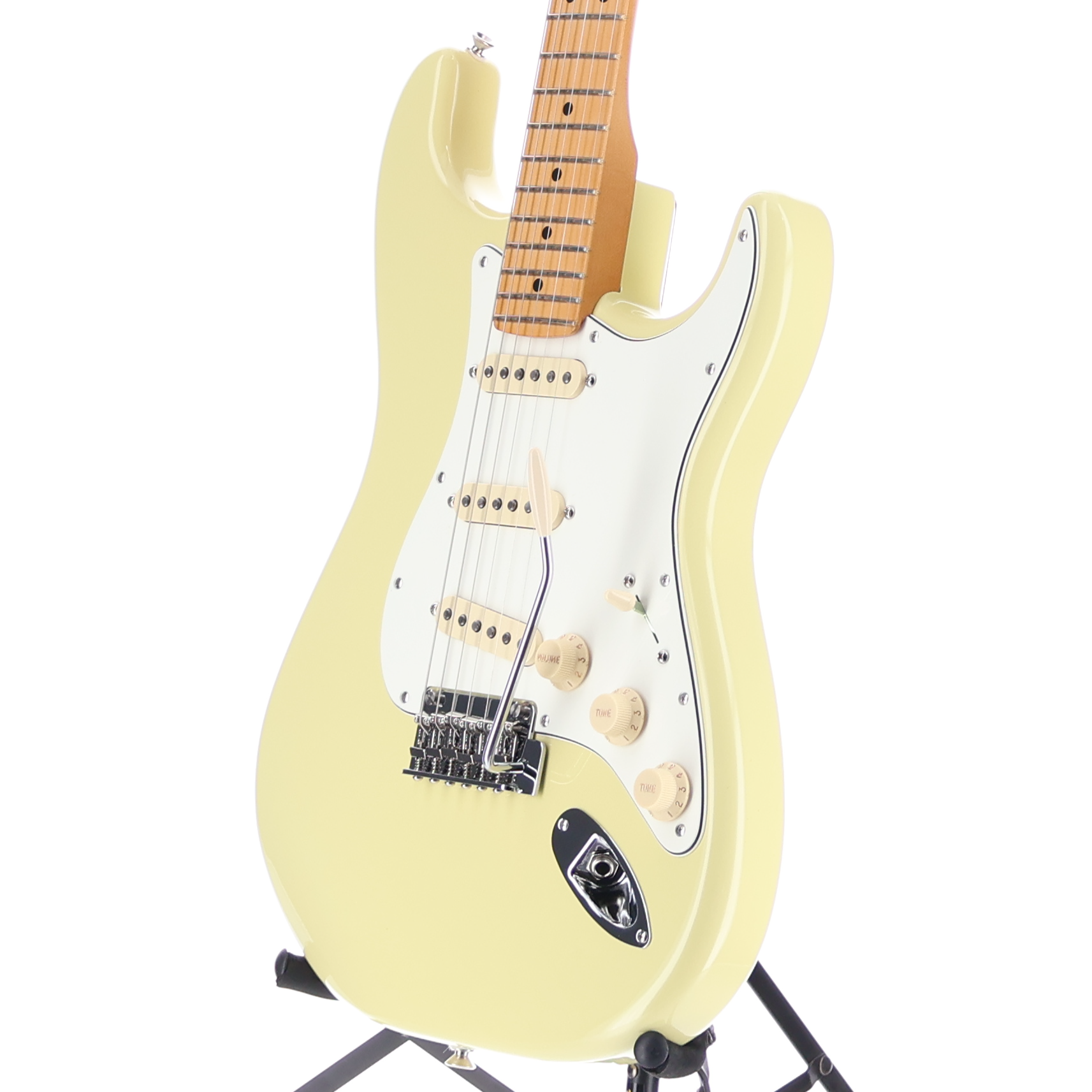 Fender Player II Stratocaster, Maple Fingerboard, Hialeah Yellow (U4) (49584)