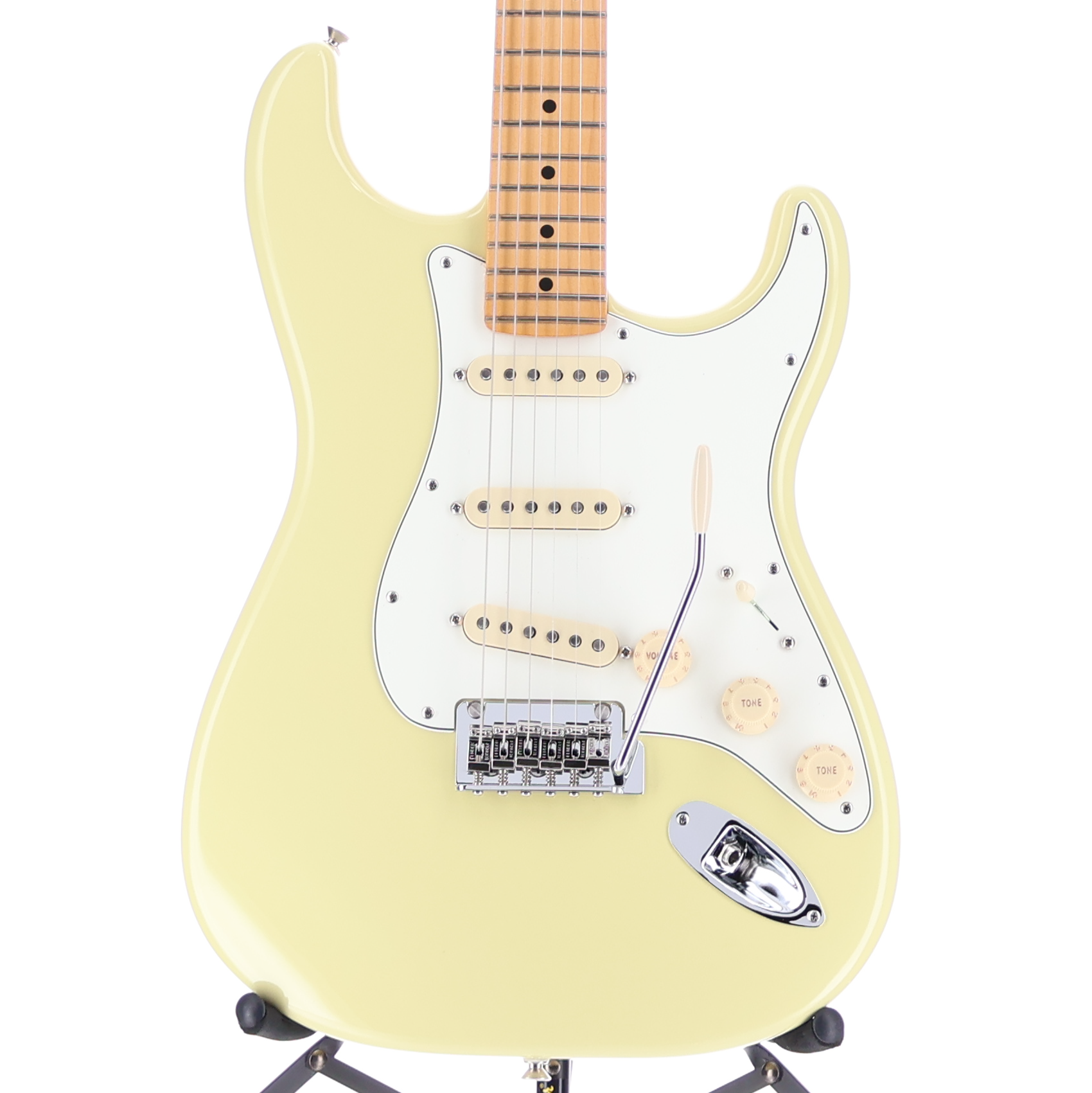 Fender Player II Stratocaster, Maple Fingerboard, Hialeah Yellow (U4) (49584)