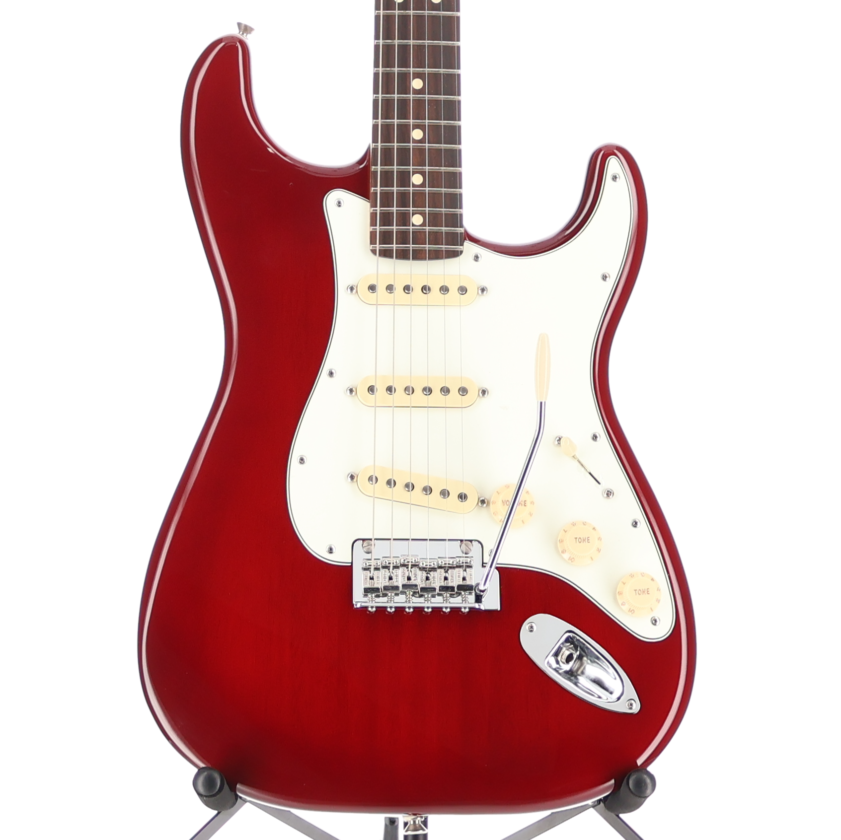Fender Player II Stratocaster, Rosewood Fingerboard, Transparent Cherry Burst (E5) (68303)