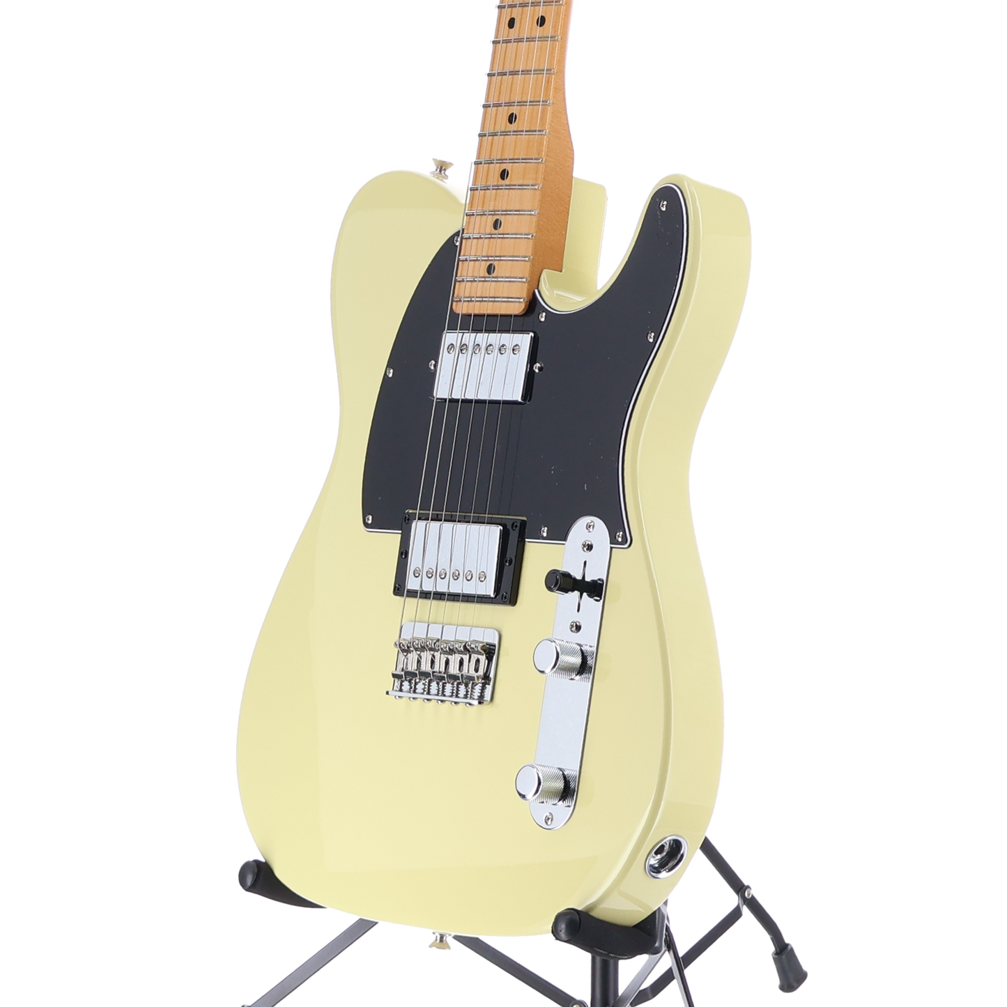 Fender Player II Telecaster HH, Hialeah Yellow, Maple Fingerboard, Professional Setup (L4)(27322) (27322)