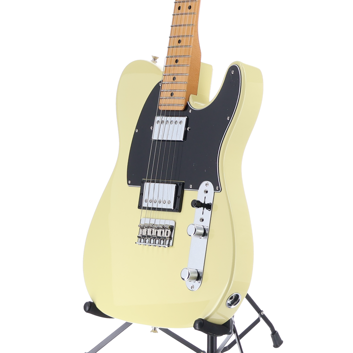 Fender Player II Telecaster HH, Hialeah Yellow, Maple Fingerboard, Professional Setup (L4)(27322) (27322)
