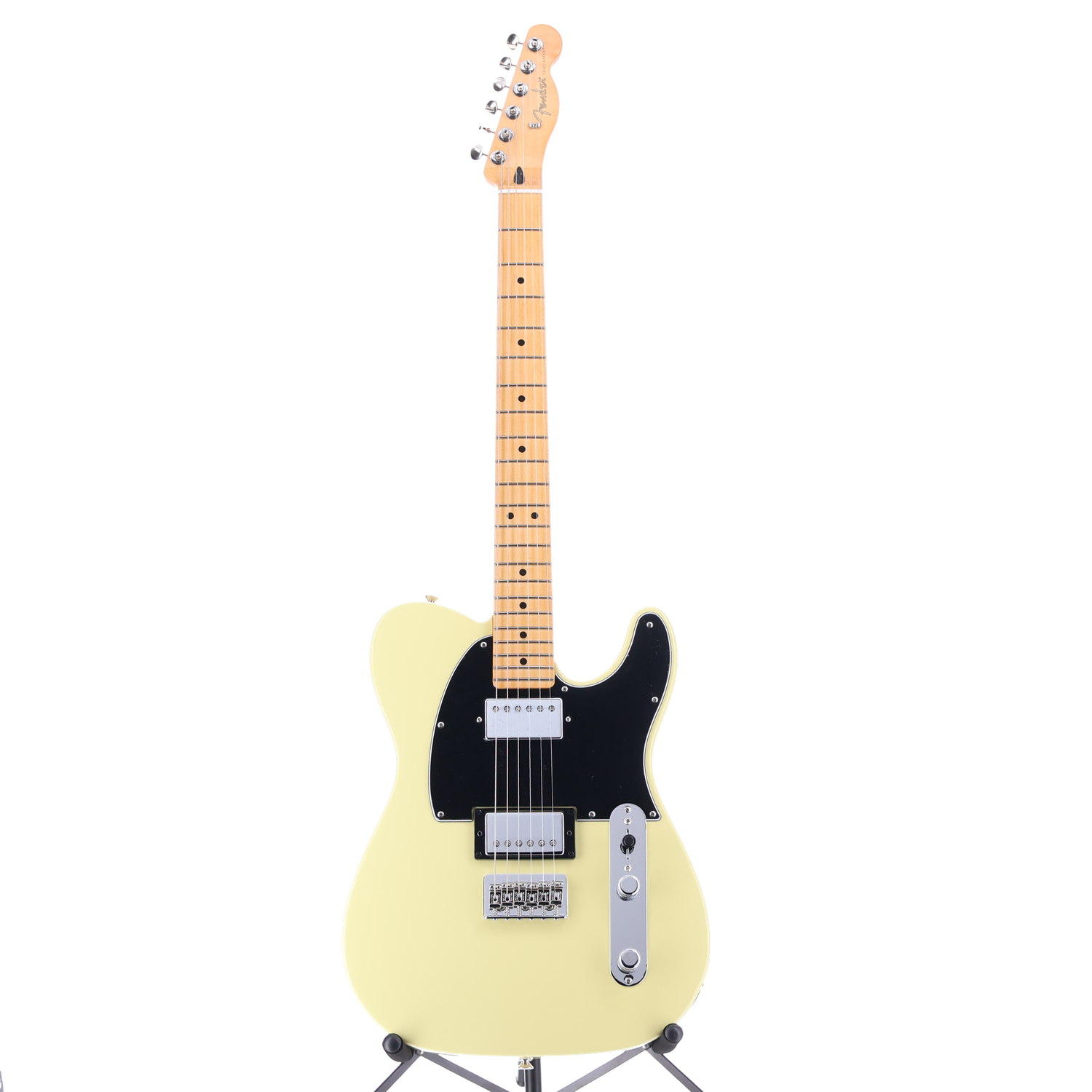 Fender Player II Telecaster HH, Hialeah Yellow, Maple Fingerboard, Professional Setup (L4)(27322) (27322)