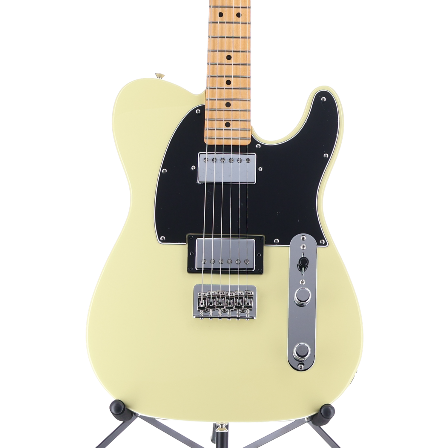 Fender Player II Telecaster HH, Hialeah Yellow, Maple Fingerboard, Professional Setup (L4)(27322) (27322)