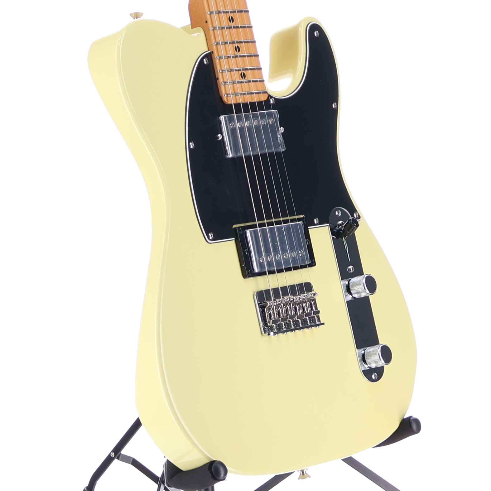 Fender Player II Telecaster HH, Maple Fingerboard, Hialeah Yellow, Professional Setup (K4) (03010) (03010)