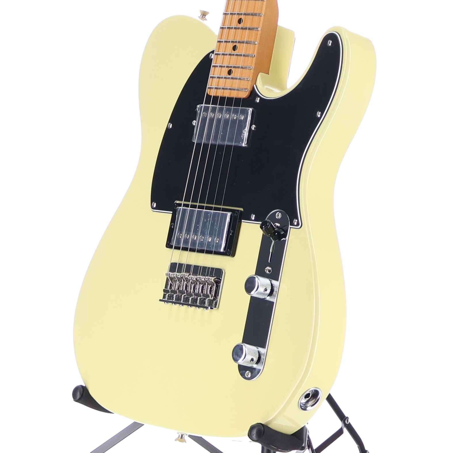 Fender Player II Telecaster HH, Maple Fingerboard, Hialeah Yellow, Professional Setup (K4) (03010) (03010)