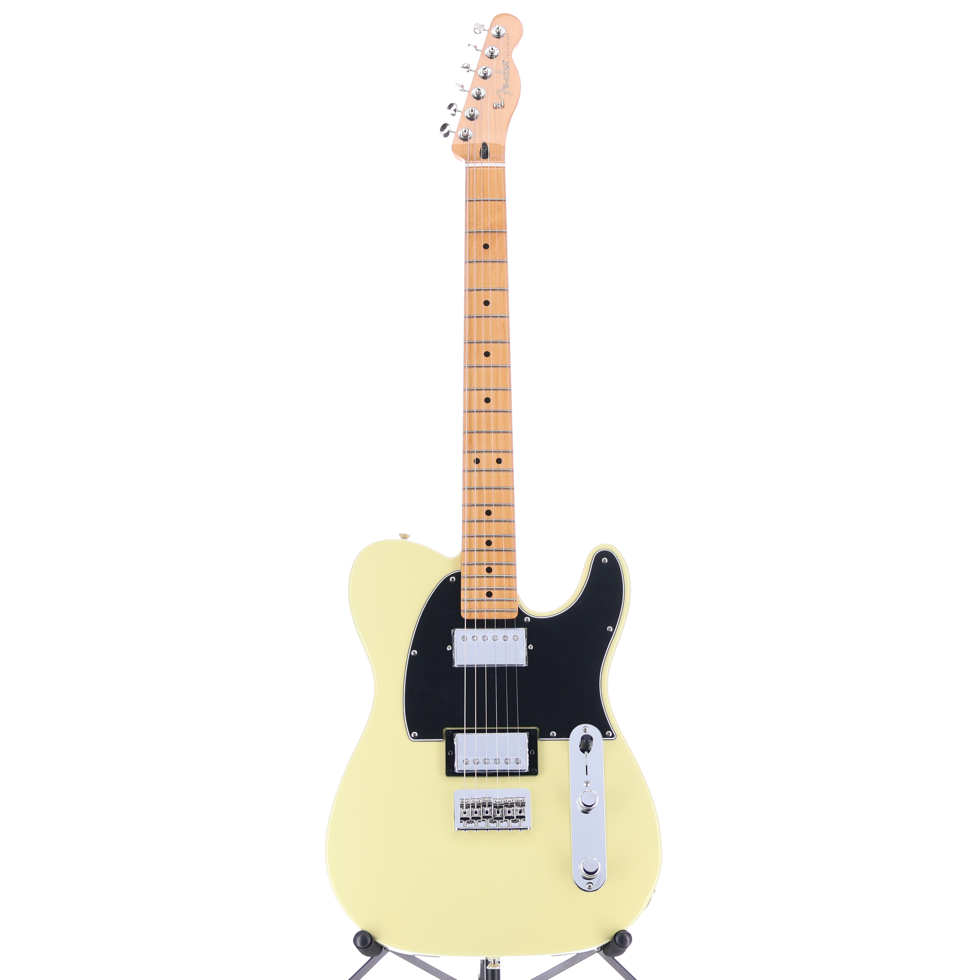 Fender Player II Telecaster HH, Maple Fingerboard, Hialeah Yellow, Professional Setup (K4) (03010) (03010)