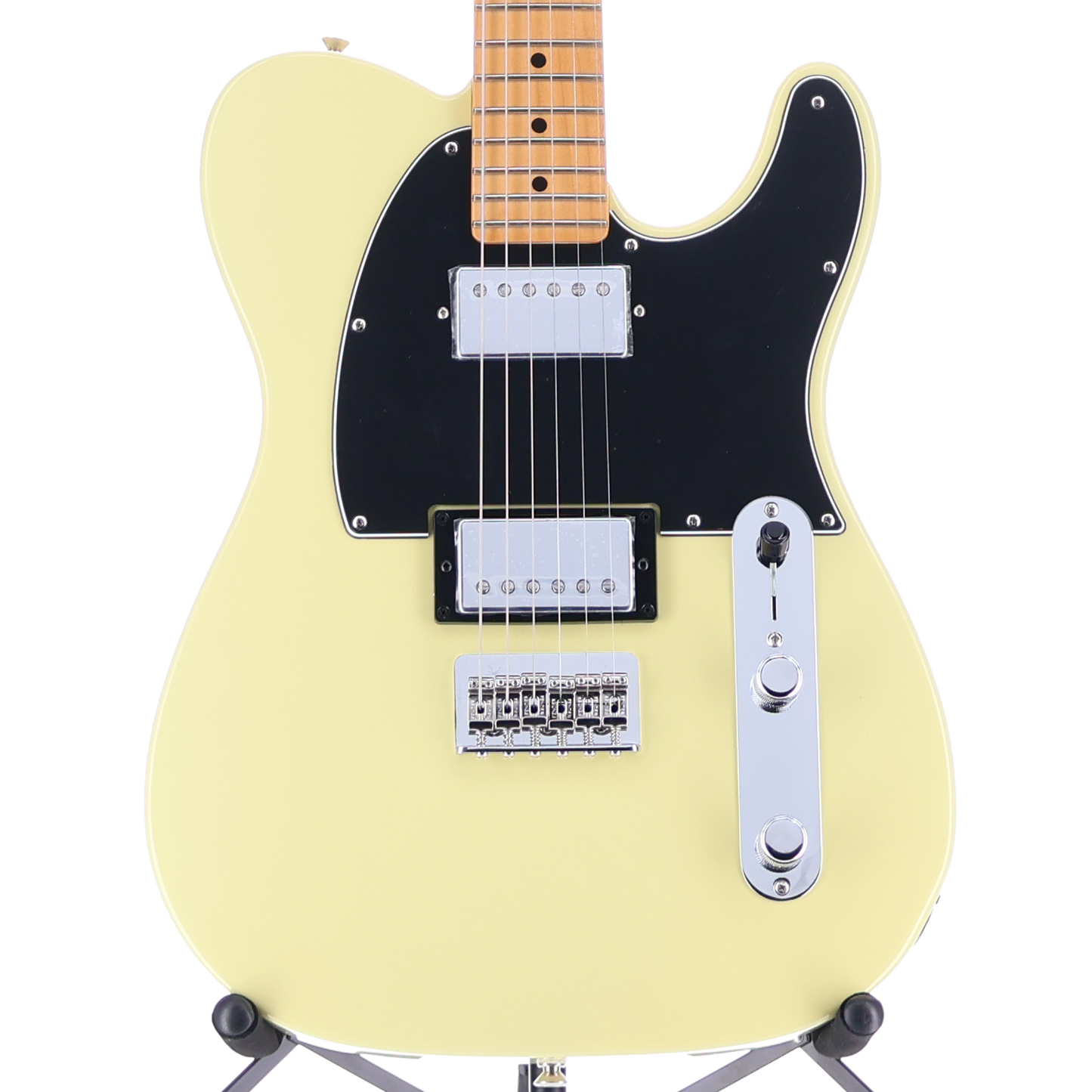 Fender Player II Telecaster HH, Maple Fingerboard, Hialeah Yellow, Professional Setup (K4) (03010) (03010)