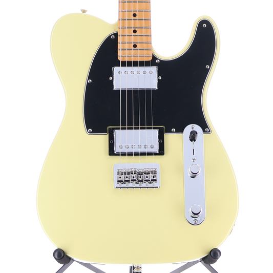 Fender Player II Telecaster HH, Maple Fingerboard, Hialeah Yellow, Professional Setup (K4) (03010) (03010)