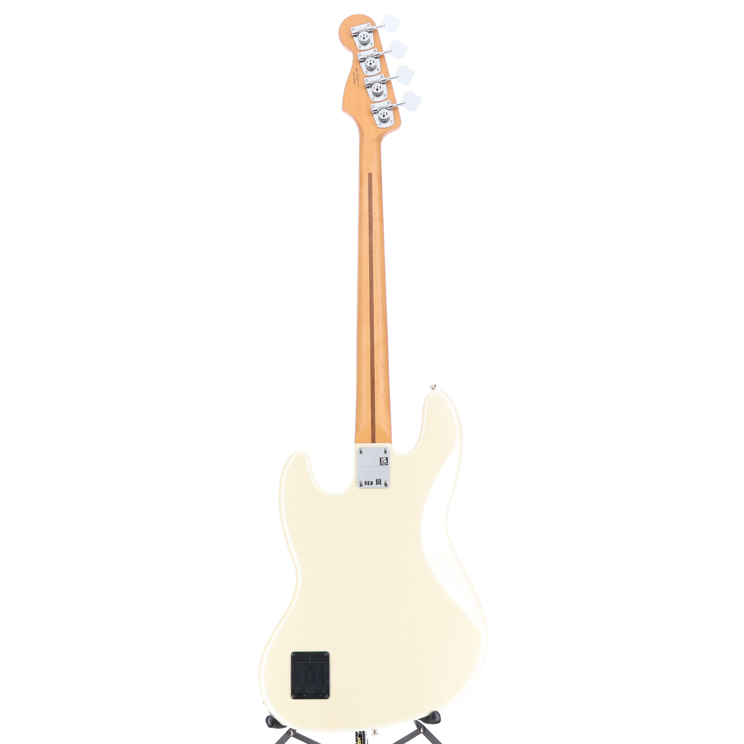 Fender Player Plus Jazz Bass, Maple Fingerboard, Olympic Pearl (G8) (94124)