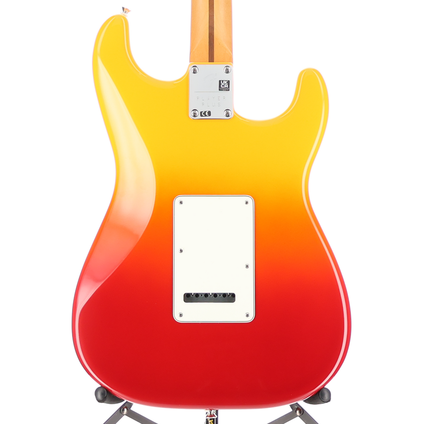 Fender Player Plus Stratocaster, Left-Hand, Pau Ferro Fingerboard, Tequila Sunrise (A5) (61541)
