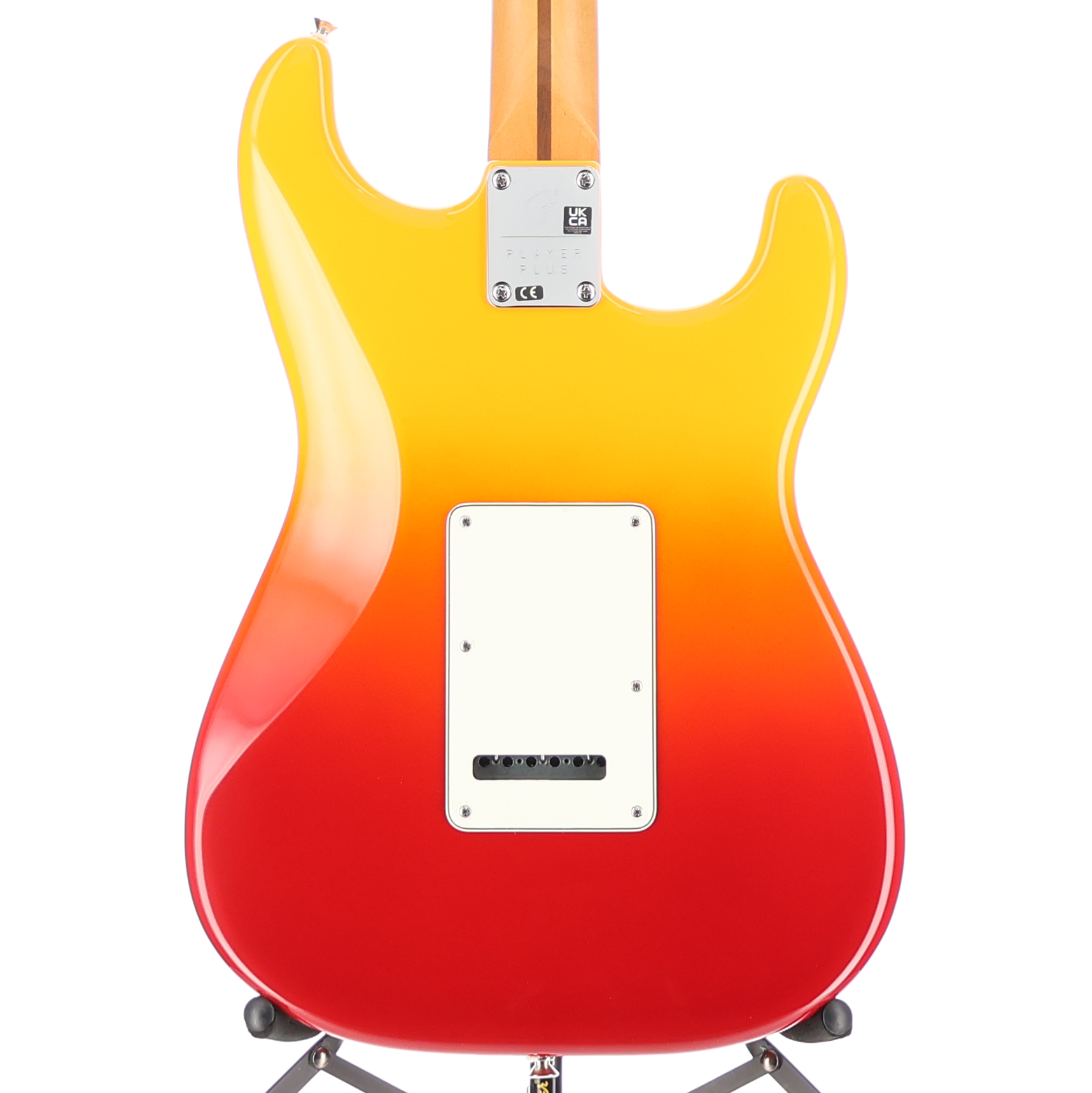 Fender Player Plus Stratocaster, Left-Hand, Pau Ferro Fingerboard, Tequila Sunrise (A5) (61541)