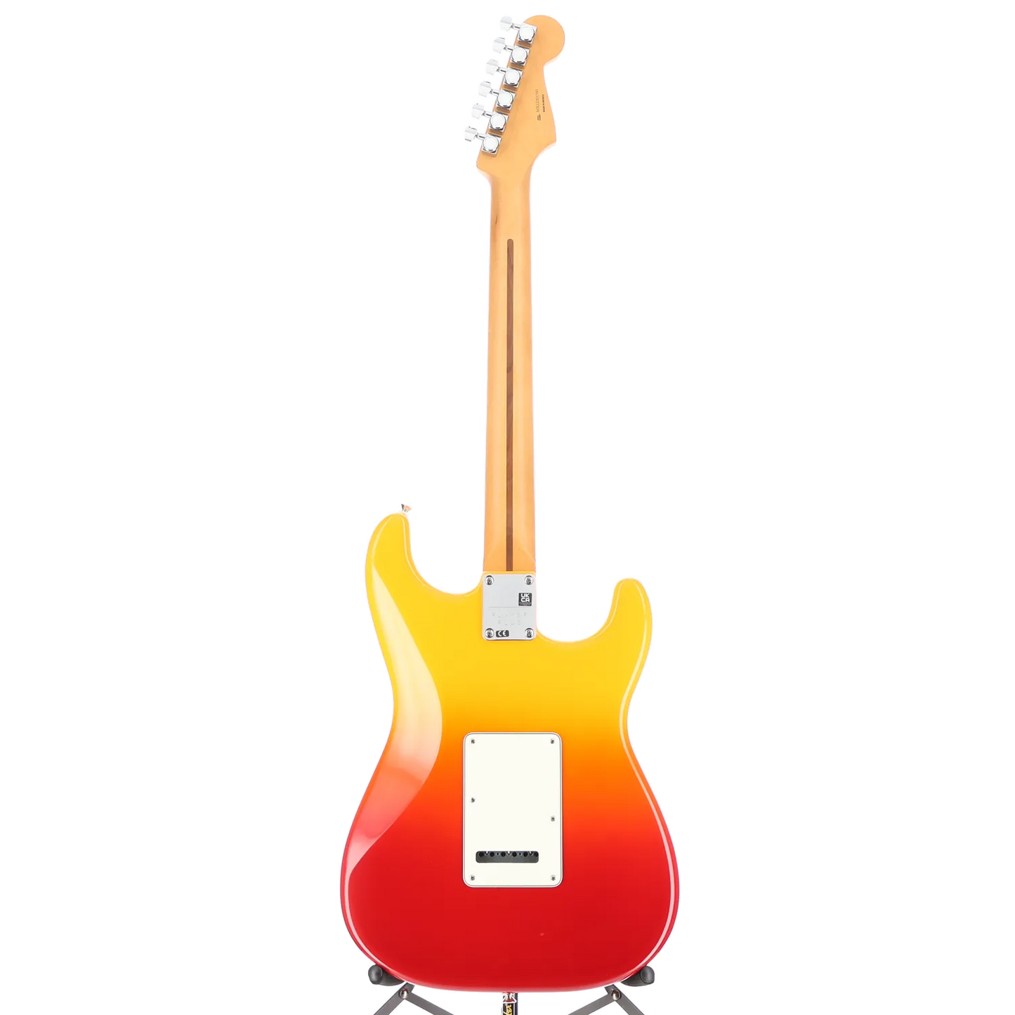 Fender Player Plus Stratocaster, Left-Hand, Pau Ferro Fingerboard, Tequila Sunrise (A5) (61541)