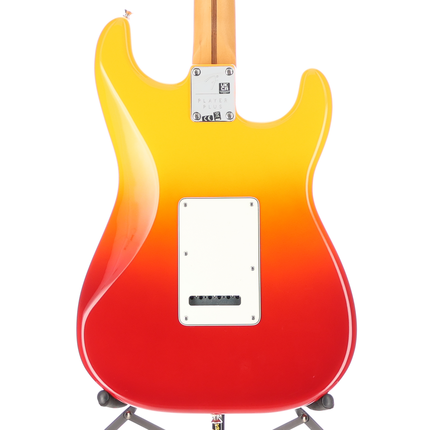 Fender Player Plus Stratocaster, Left-Hand, Pau Ferro Fingerboard, Tequila Sunrise (K4) (85117)