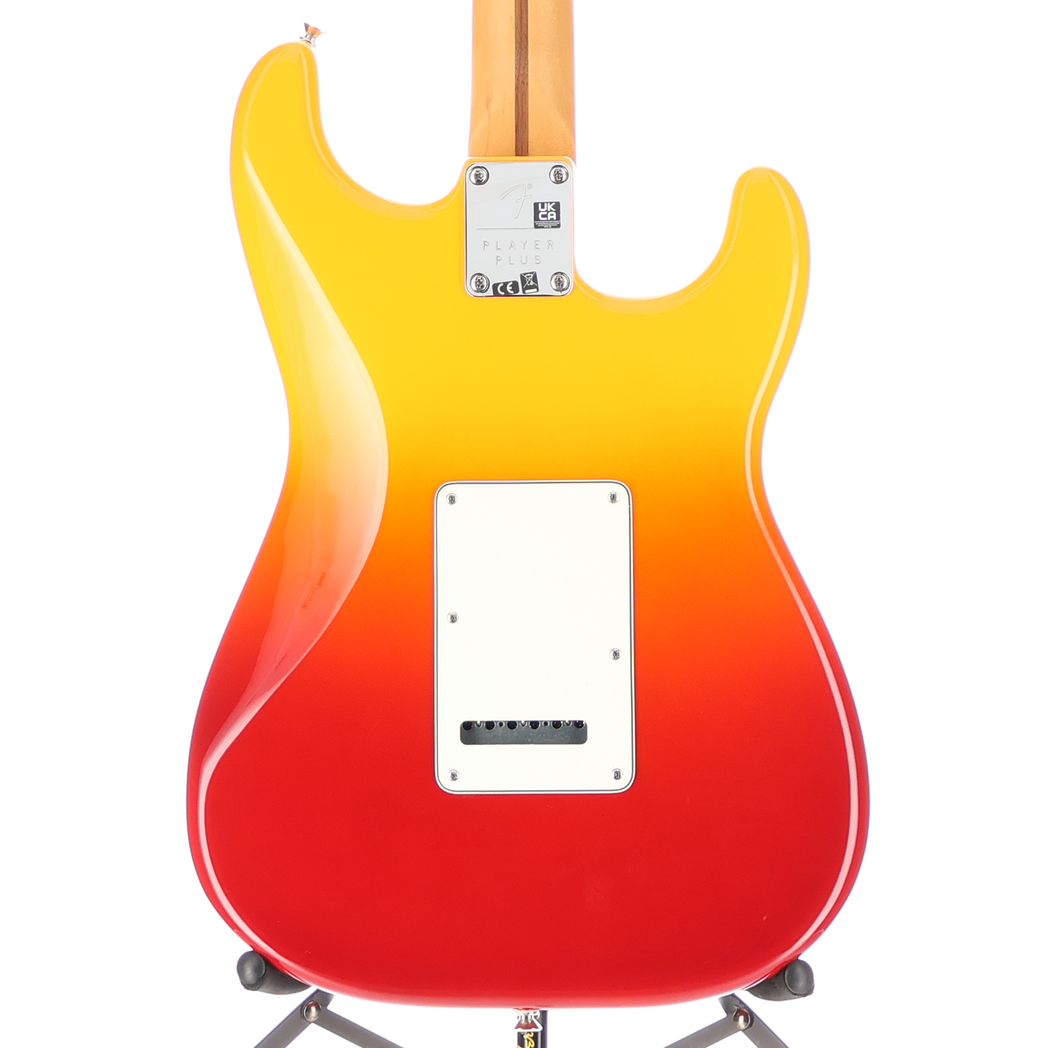 Fender Player Plus Stratocaster, Left-Hand, Pau Ferro Fingerboard, Tequila Sunrise (K4) (85117)