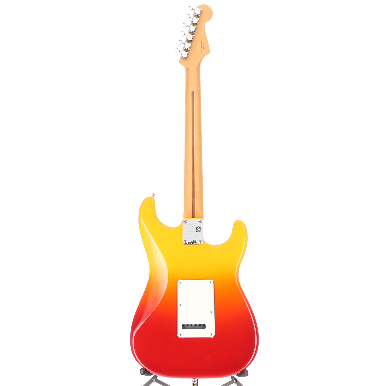 Fender Player Plus Stratocaster, Left-Hand, Pau Ferro Fingerboard, Tequila Sunrise (K4) (85117)