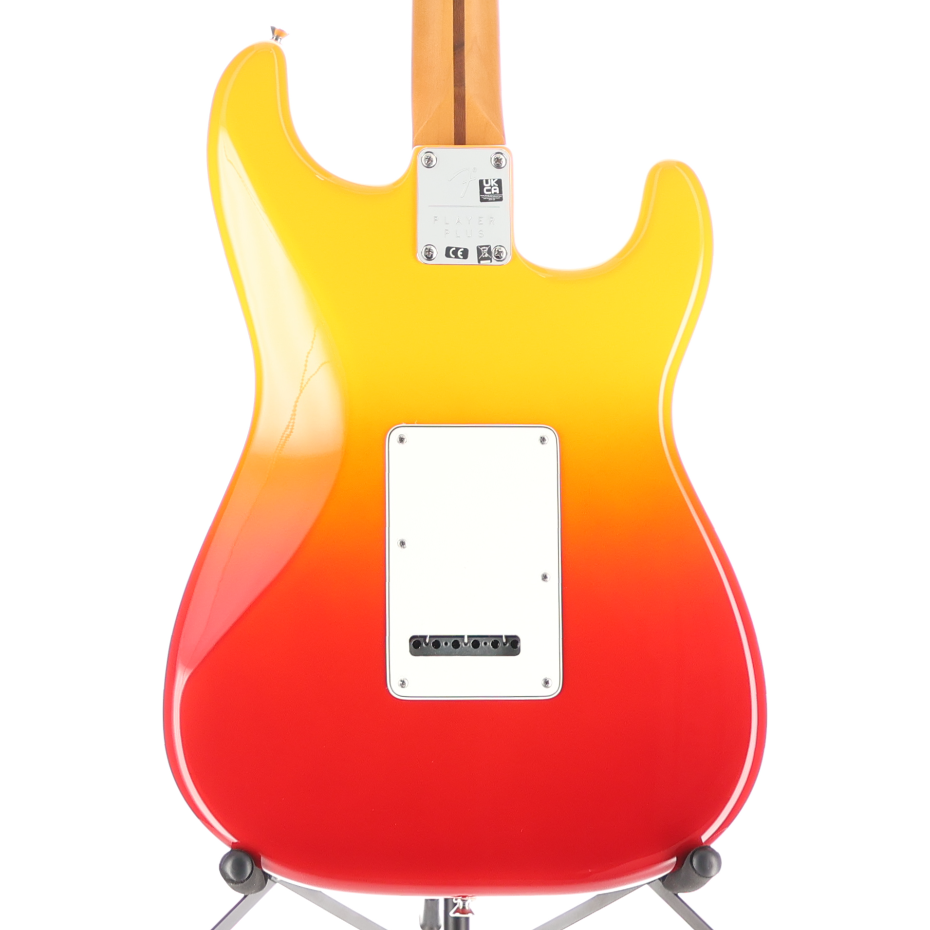 Fender Player Plus Stratocaster, Left-Hand, Pau Ferro Fingerboard, Tequila Sunrise (O6) (13710)