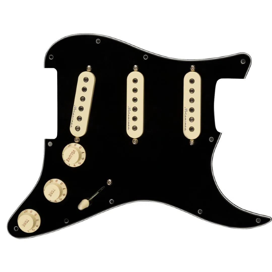 Fender Pre-Wired Strat Pickguard, Hot Noiseless SSS [36E]