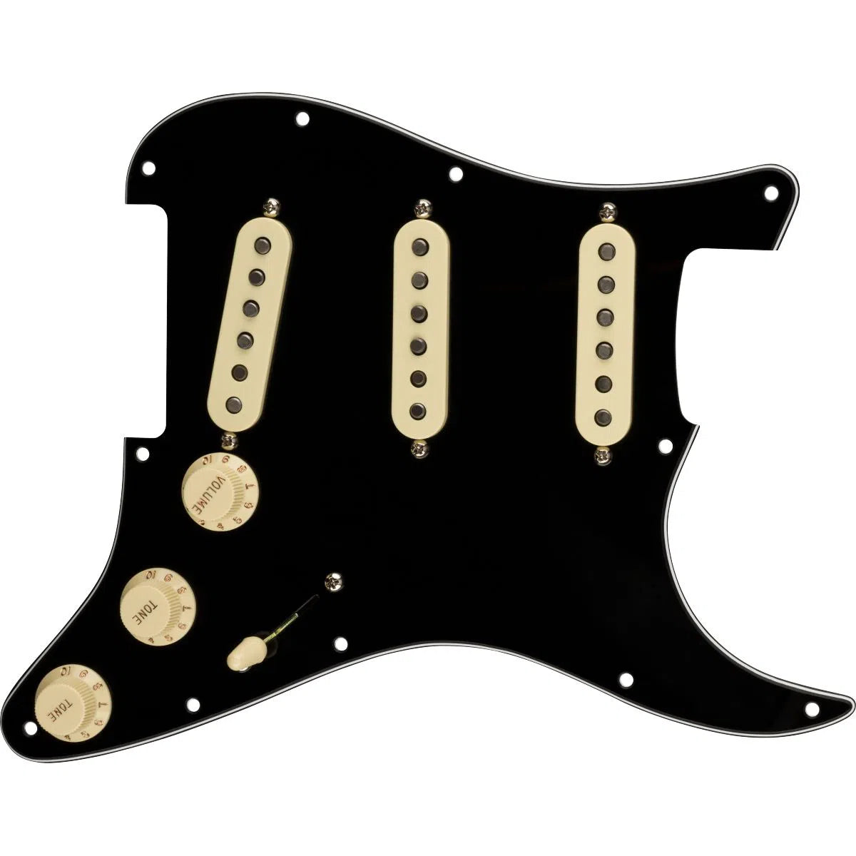 Fender Pre-Wired Strat® Pickguard, Original '57/'62 SSS [33E/F & 34E/F]